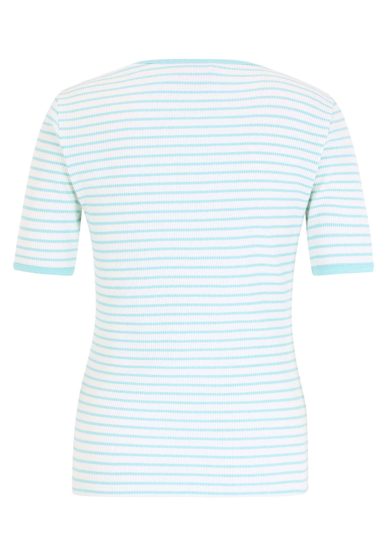 Betty Barclay Kurzarmshirt »Betty Barclay Damen Ringelshirt mit Rippenstruktur«, (1 tlg.), Material