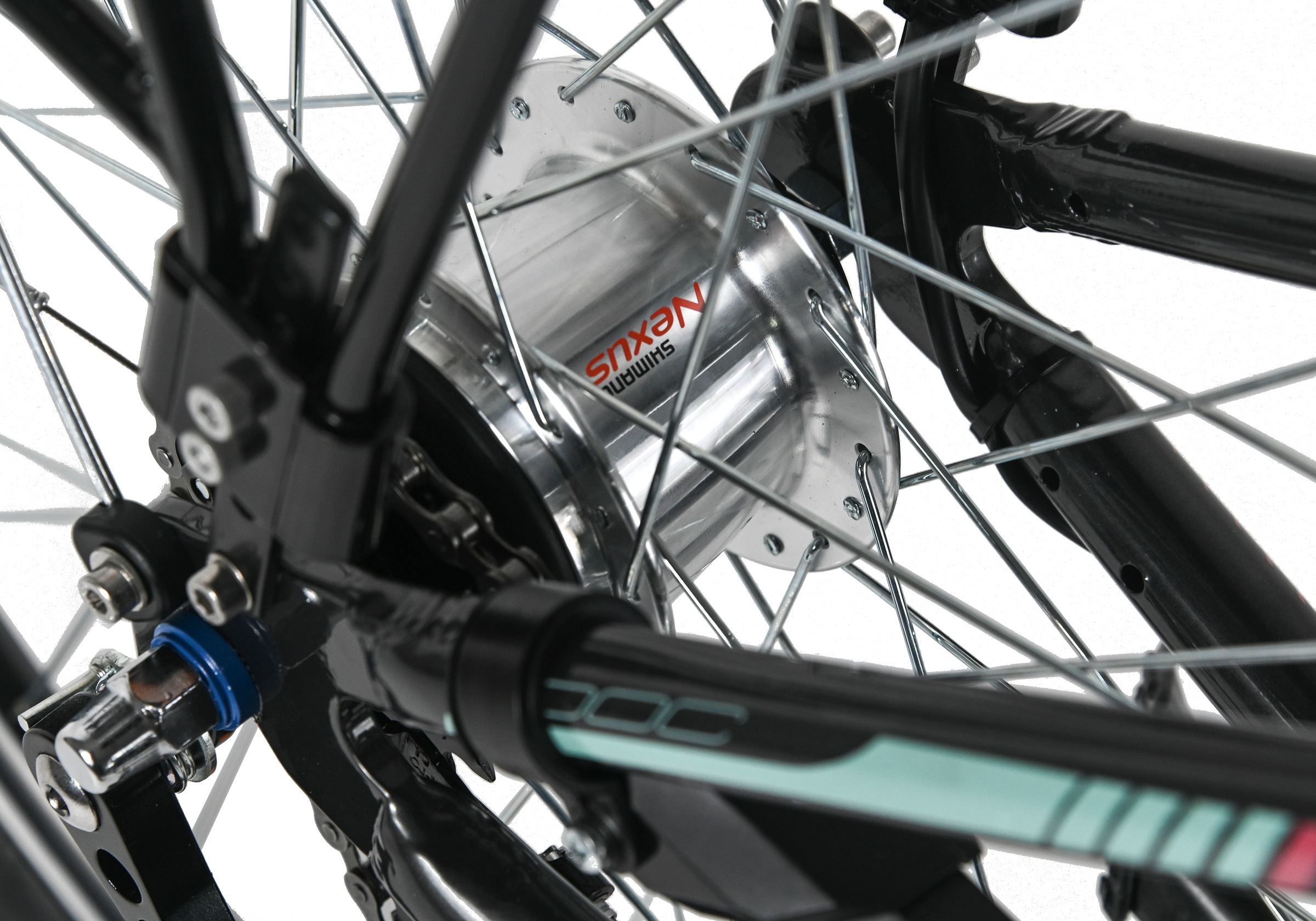 Dacapo Cityrad »DaCapo Damenrad 28'' Padova Schwarz 7 Gänge RH 48 cm« 7 Gang Nabenschaltung