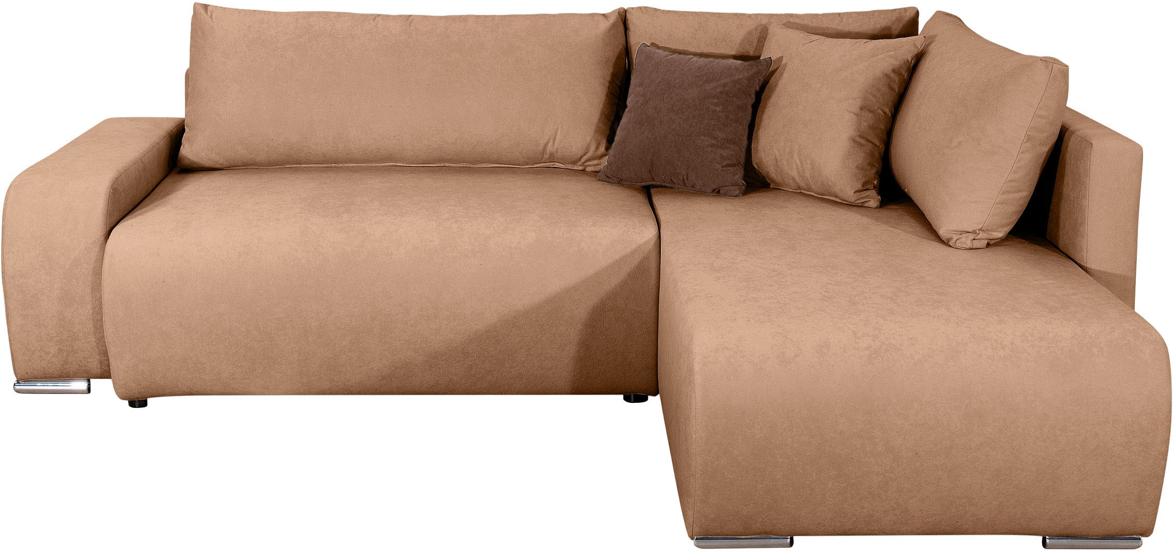 COLLECTION AB Ecksofa "Poppy, L-Form, Breite 227 cm mit Schlaffunktion" ink günstig online kaufen
