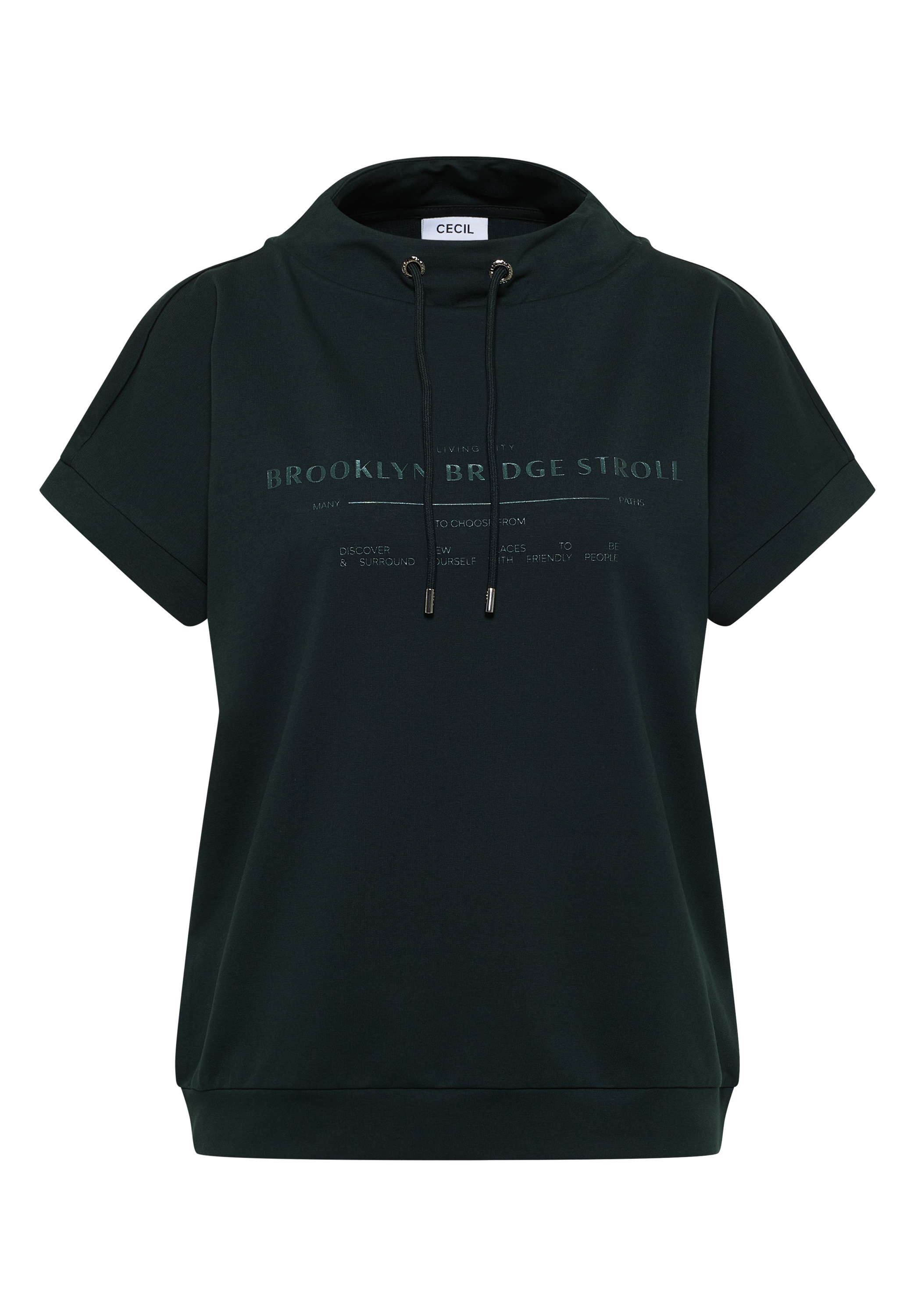 Cecil T-Shirt, im soften Baumwoll-Mix
