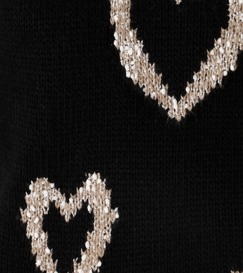Aniston CASUAL Strickpullover, mit eingestrickten Herzen - NEUE KOLLEKTION