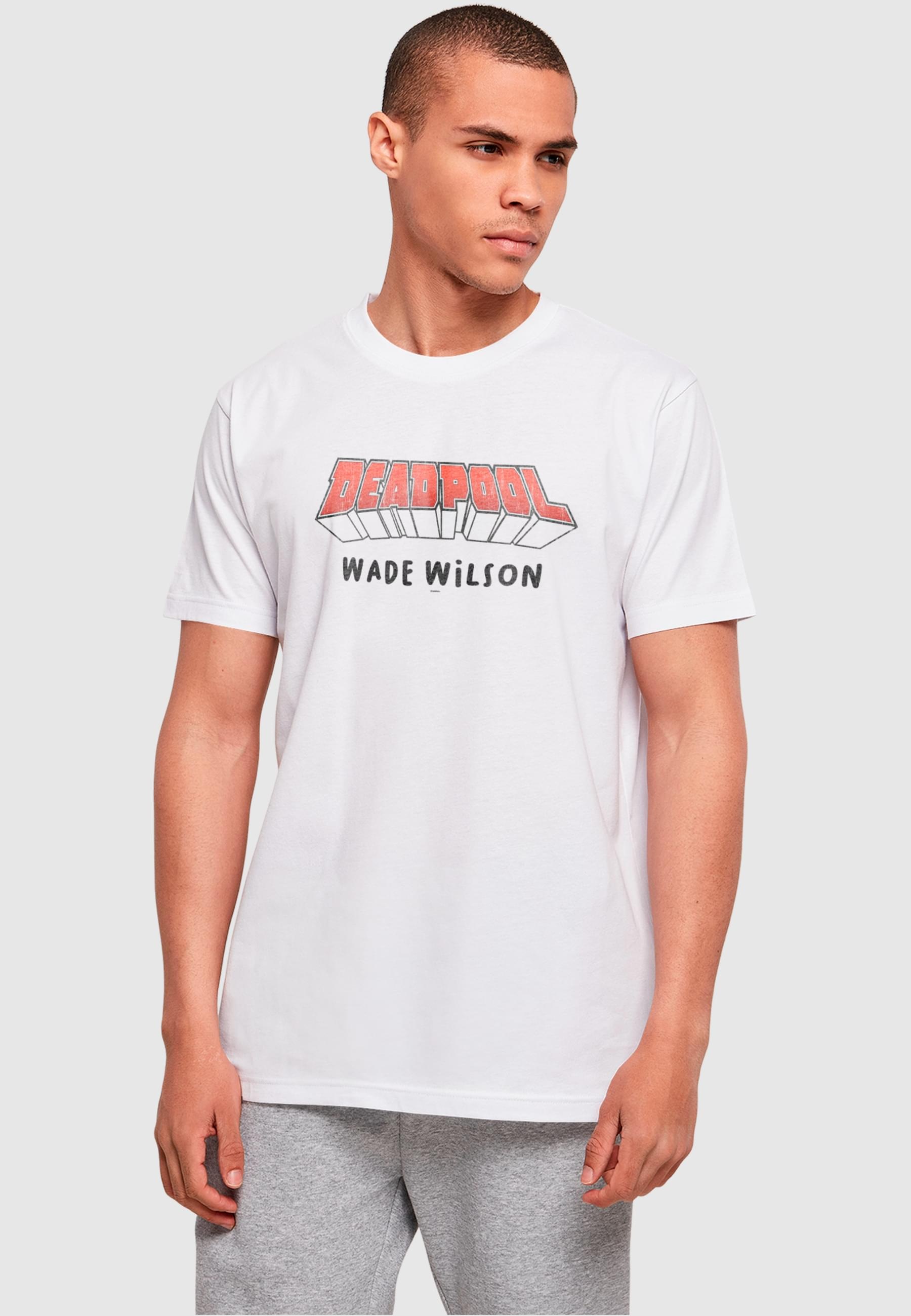 ABSOLUTE CULT T-Shirt »ABSOLUTE CULT Herren Deadpool - Aka Wade Wilson T-Shirt«, (1 tlg.)