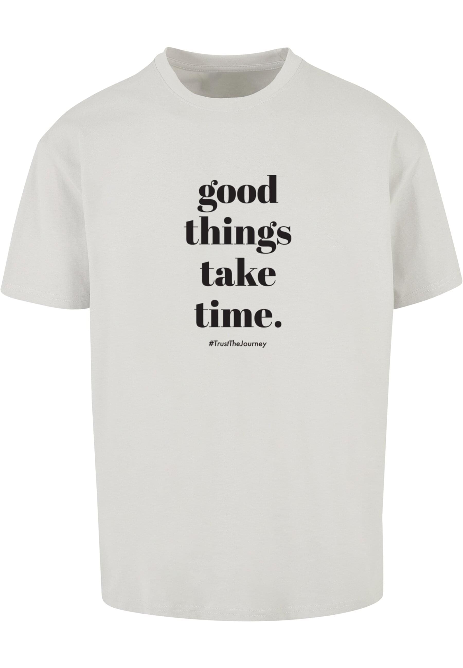 Merchcode T-Shirt "Merchcode Herren Good Things Take Time Heavy Oversize Te günstig online kaufen