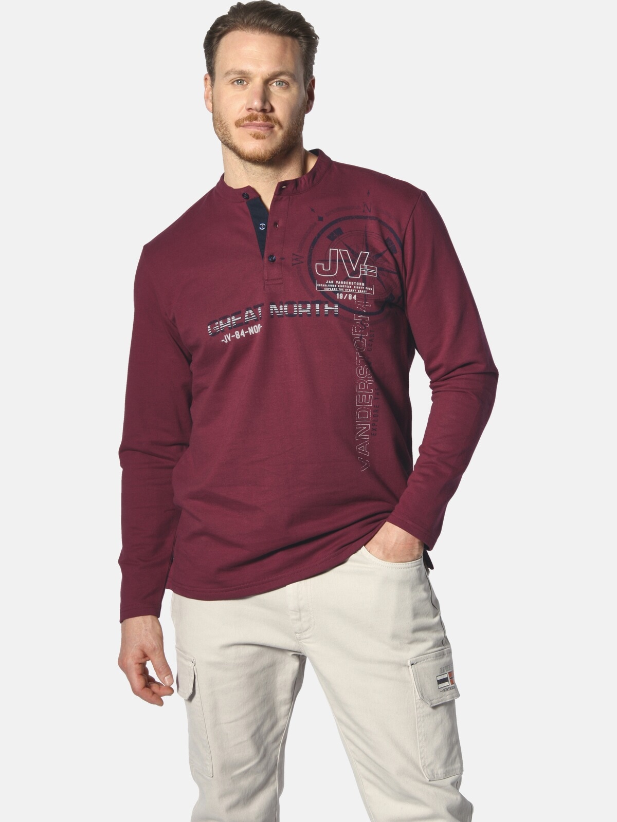 Jan Vanderstorm Sweatshirt "Sweatshirt GARDRED" günstig online kaufen