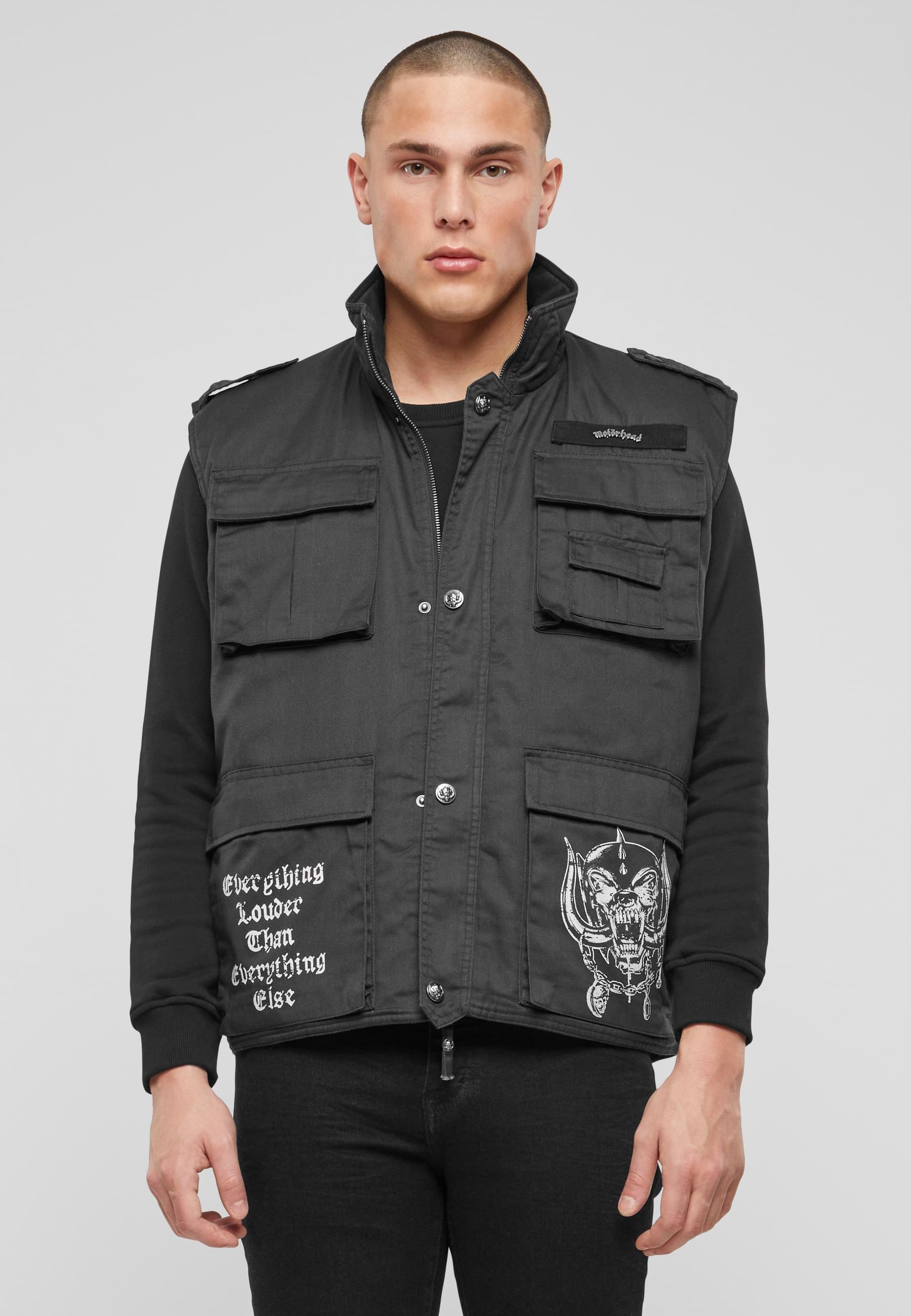 Brandit Steppweste »Brandit Herren Motörhead Ranger Vest« 1 Stk. tlg.