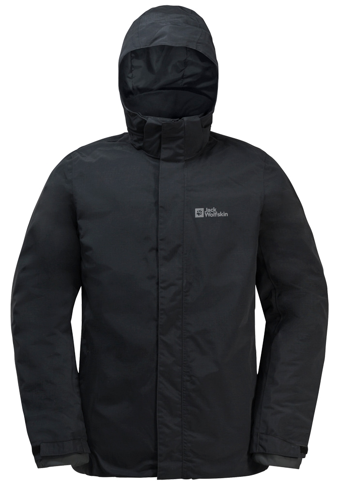 Jack Wolfskin 3-in-1-Funktionsjacke »BERGLAND 3IN1 JKT M«, mit Kapuze