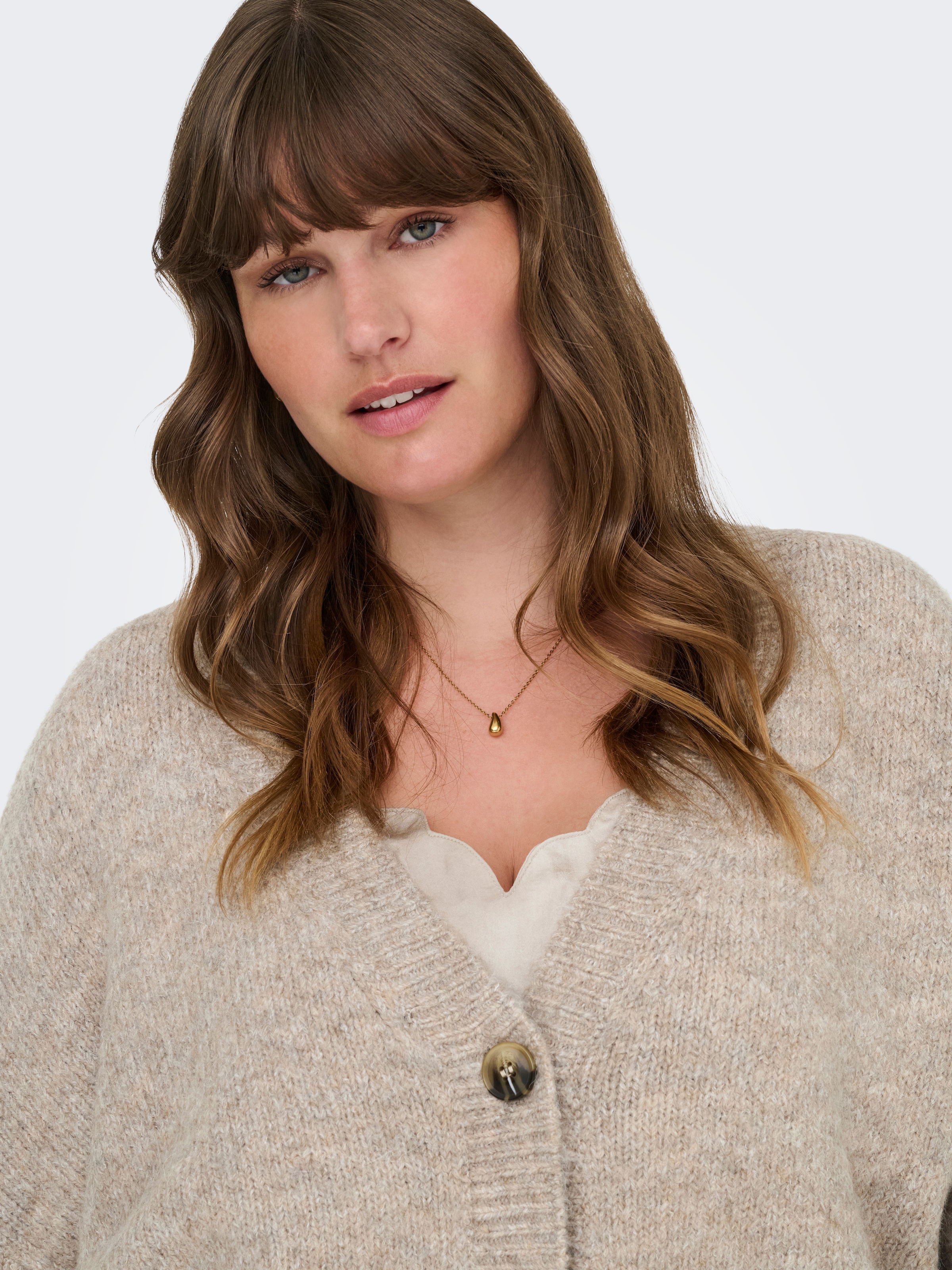ONLY CARMAKOMA Strickjacke »CARZOEY L/S CARDIGAN KNT NOOS«