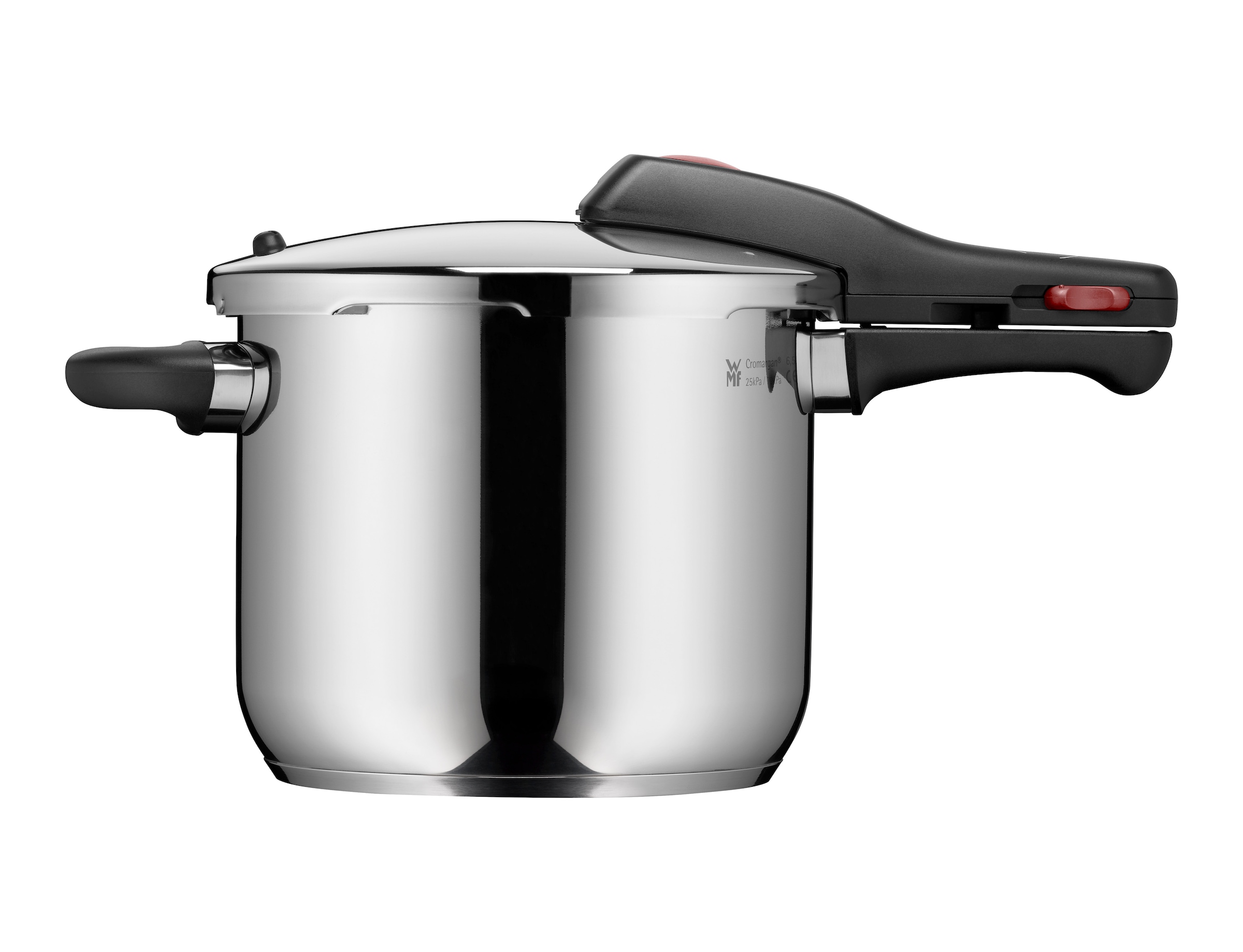 WMF Schnellkochtopf »Perfect Element, Fassungsvermögen 6,5 Liter« 2 tlg. Cromargan® Edelstahl Rostfrei 18/10