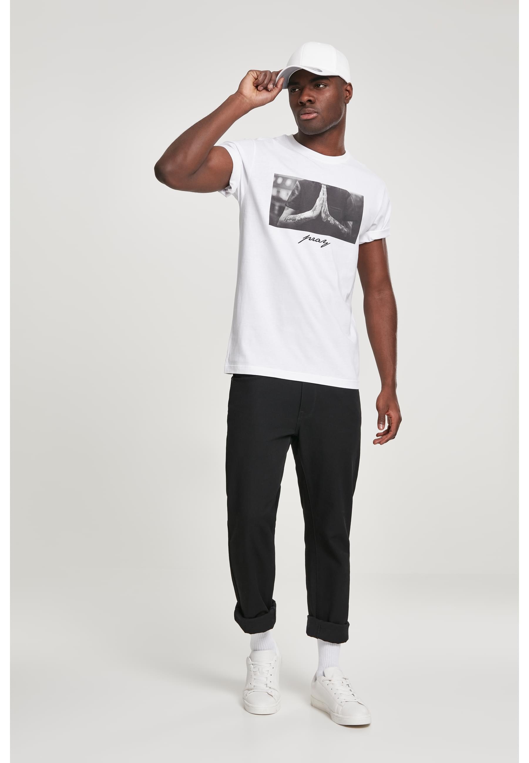 MisterTee T-Shirt »MisterTee Herren Pray Tee«, (1 tlg.)