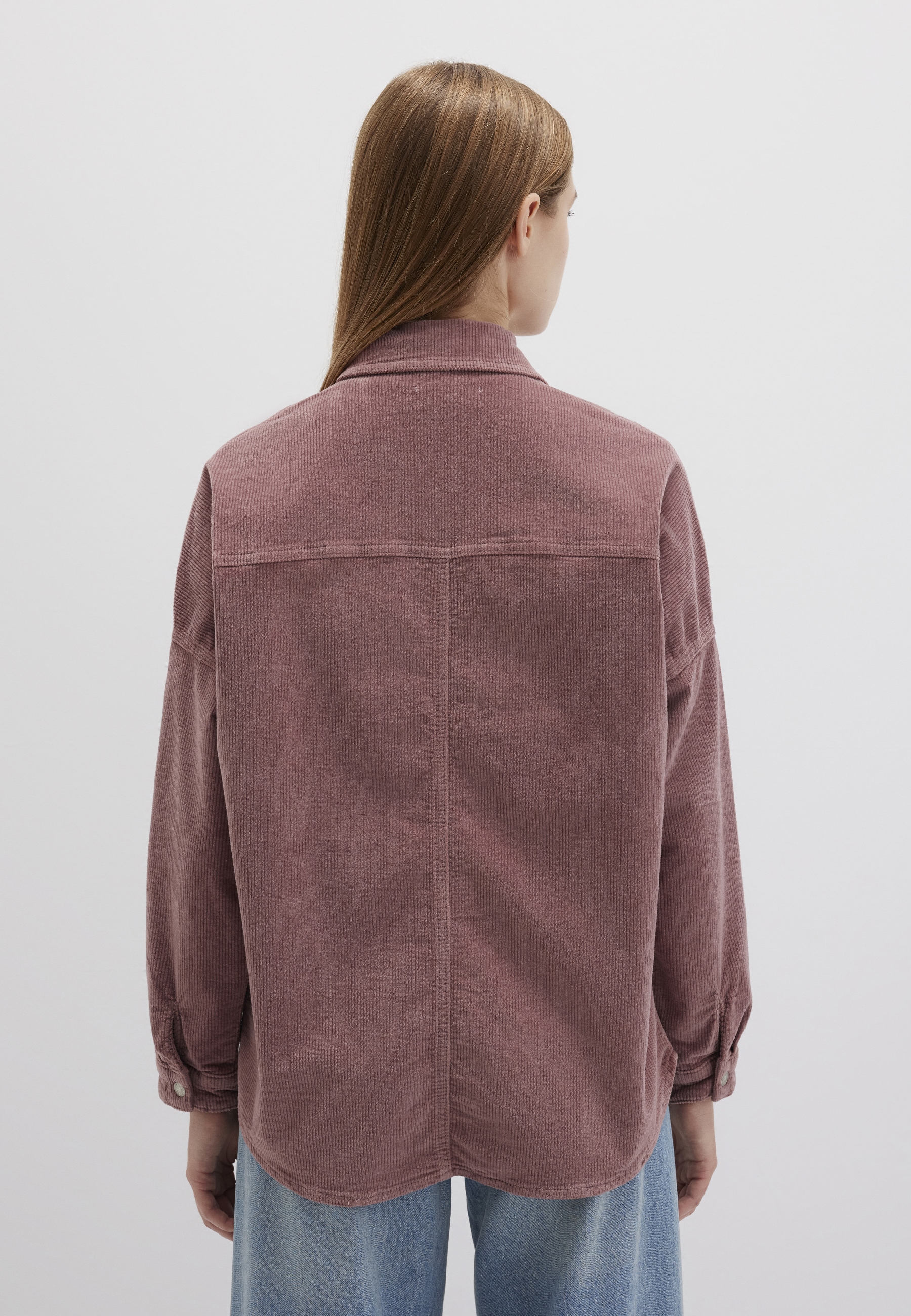 Mavi Langarmbluse »FIONA«, Boyfriend Cord Overshirt