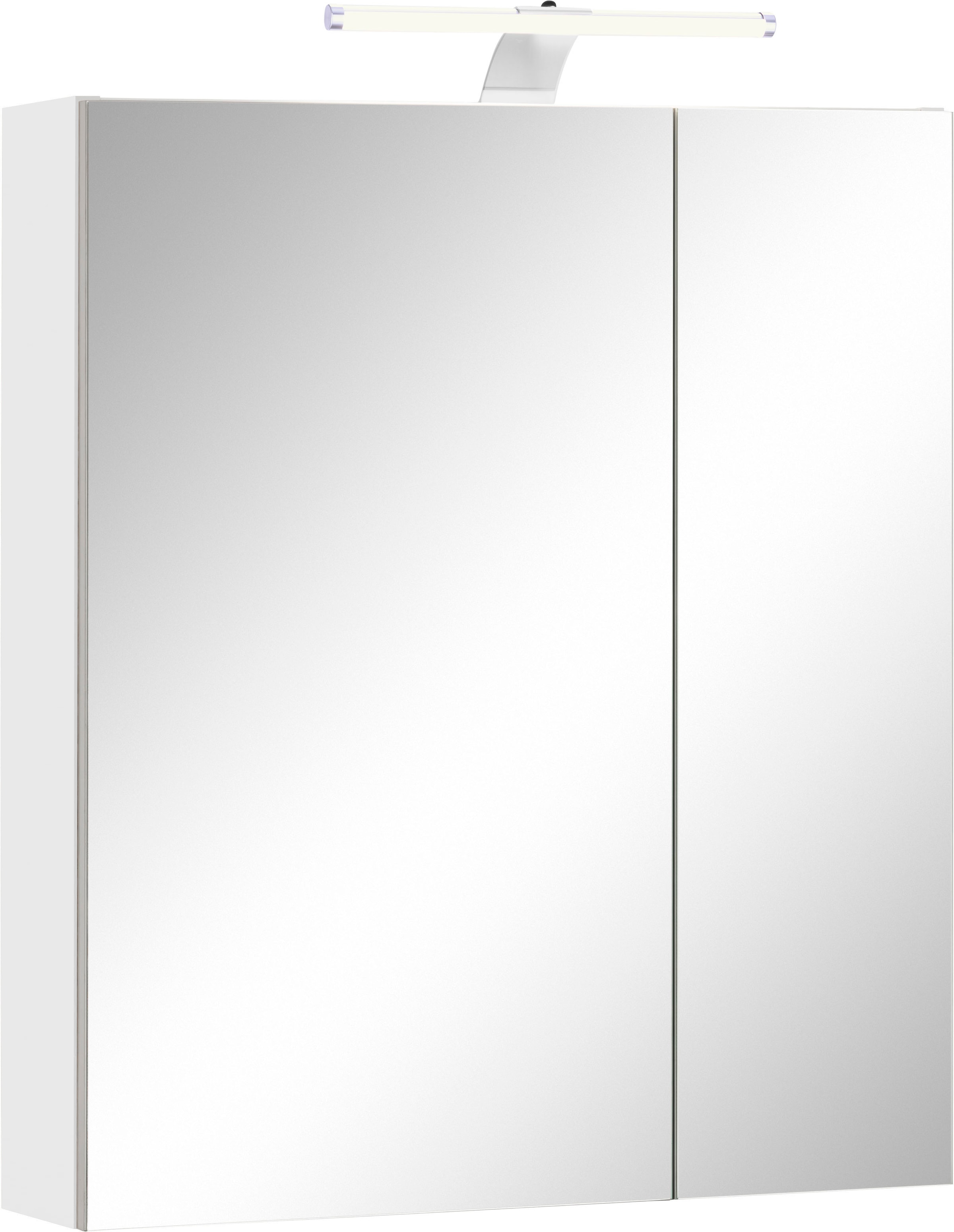 Schildmeyer Spiegelschrank »Lagona«, Breite 60 cm, 2-türig, LED-Beleuchtung,  Schalter-/Steckdosenbox bestellen | BAUR
