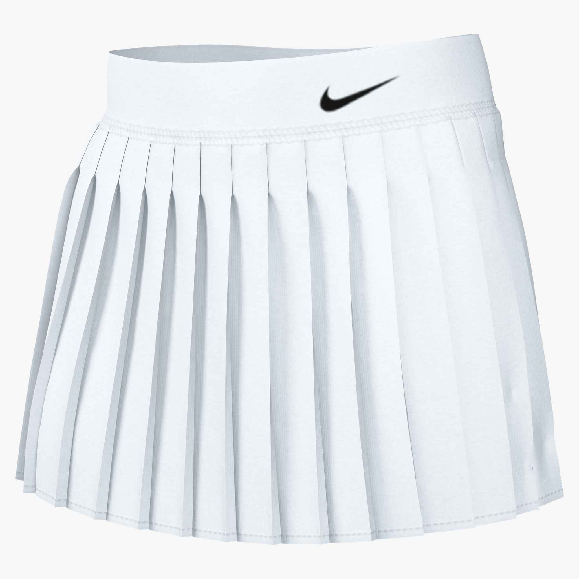 Nike Tennisrock »Nike Victory Women's Dri-FIT High-Waisted Pleated Tennis Skirt« mit integrierten Shorts, aus elastischem Material, in A-Linie