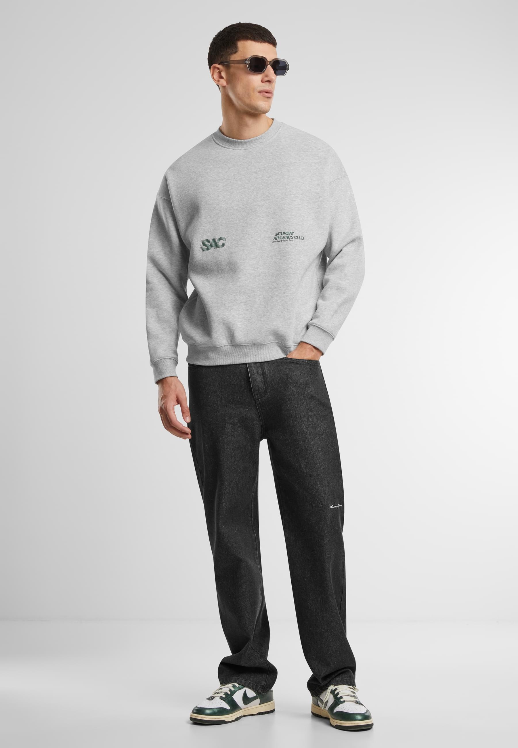 Another Cotton Lab Rundhalspullover »Another Cotton Lab SAC Oversized Sweatshirt«, (1 tlg.)