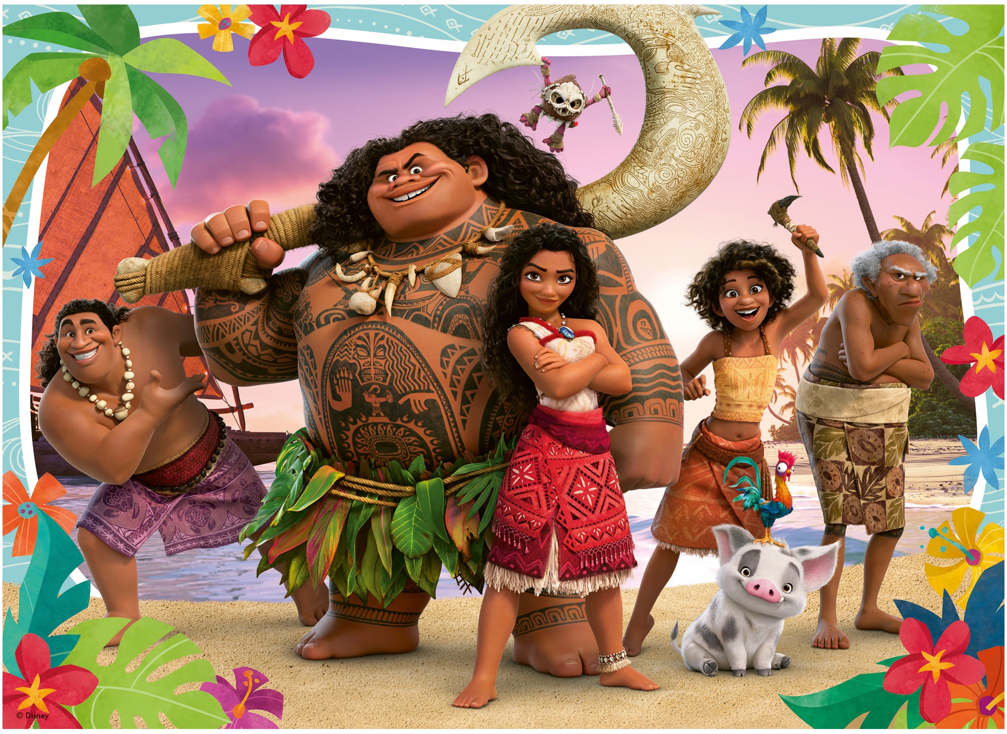 Ravensburger Puzzle »Disney Vaiana 2, Abenteuer in Ozeanien« Made in Europe