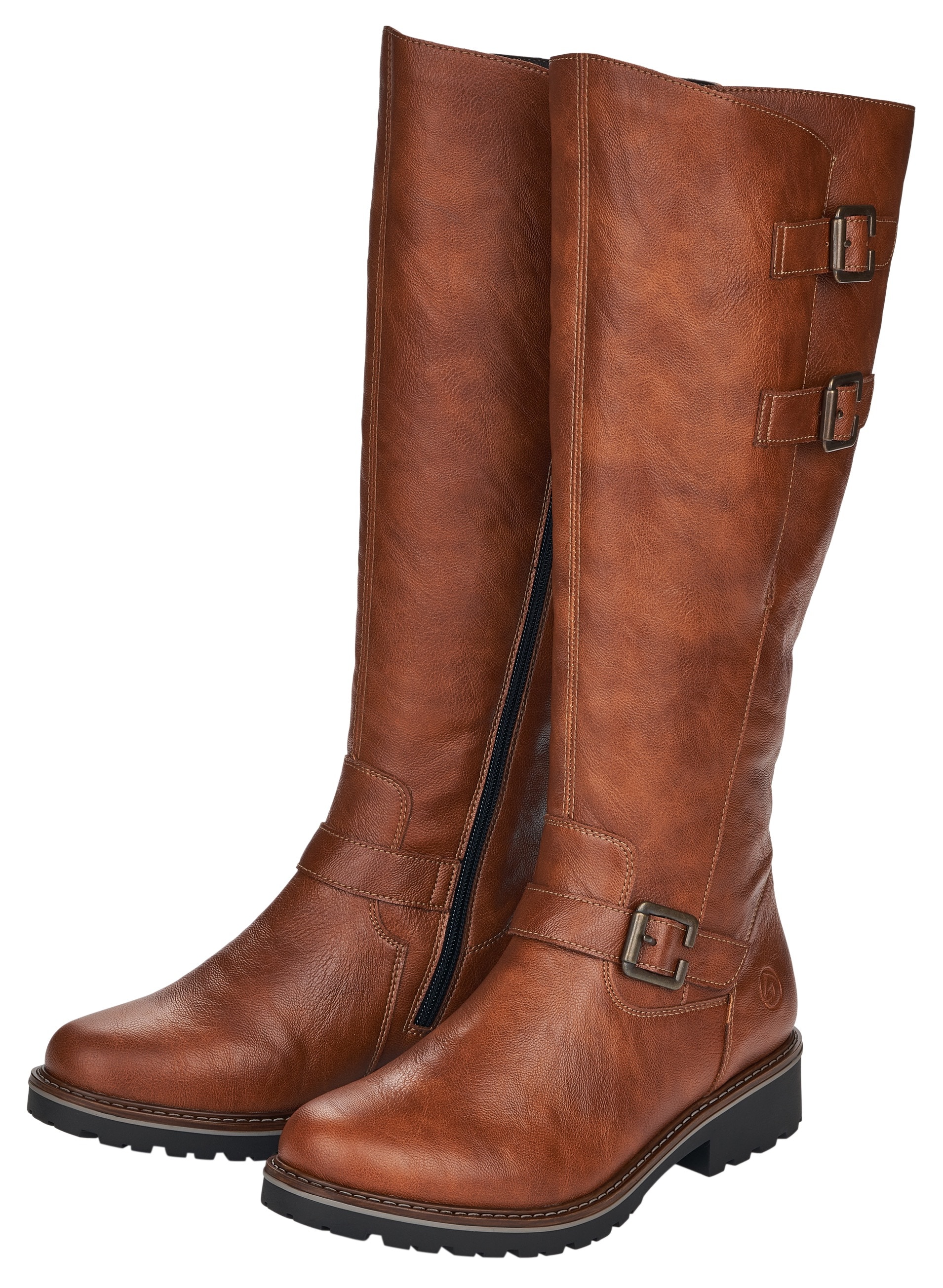 Remonte, Blockabsatz, Langschaftstiefel, Wechselfußbett, XL-Schaft