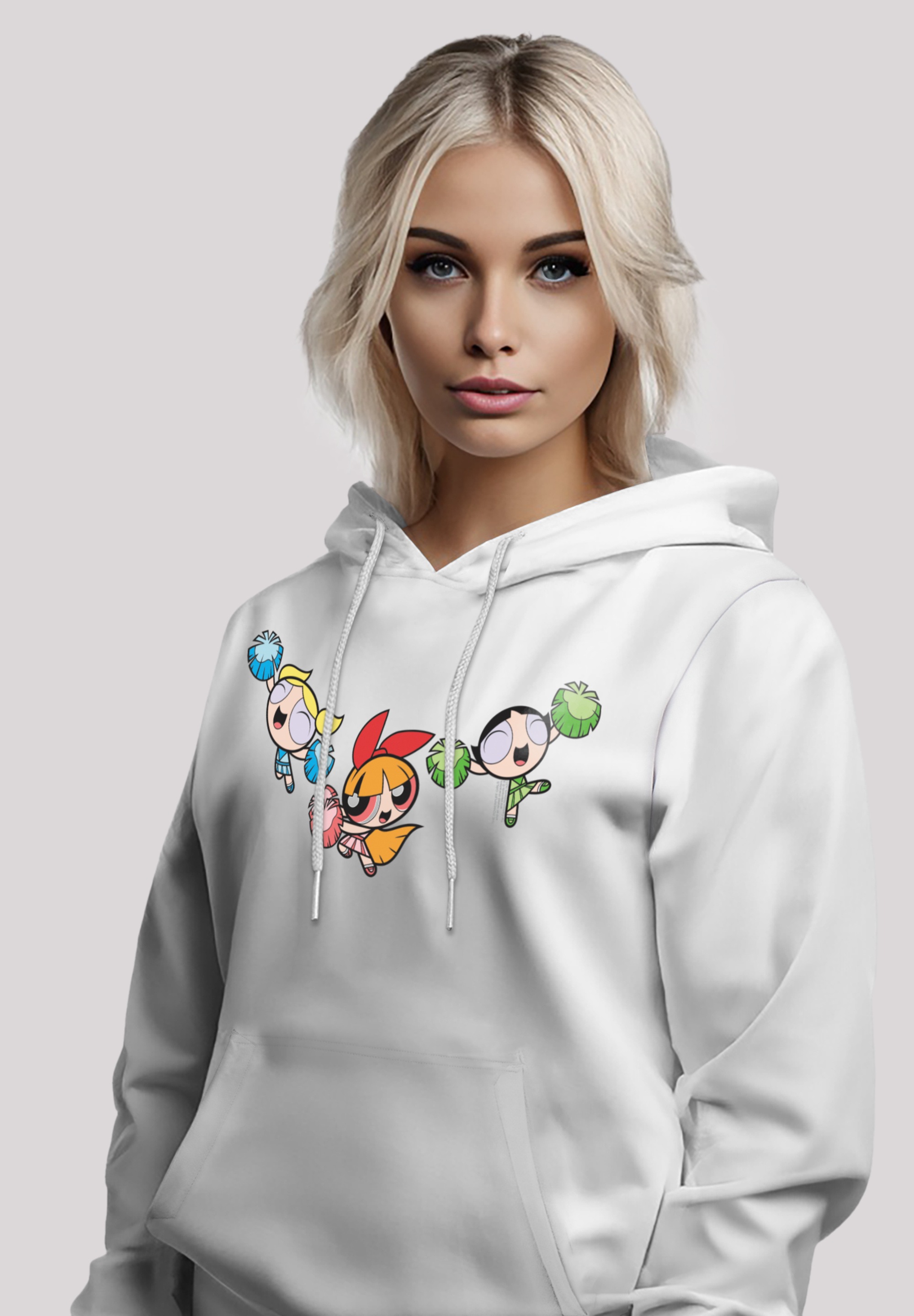 F4NT4STIC Kapuzenpullover »Powerpuff Girls Cheerleaders«, Premium Qualität