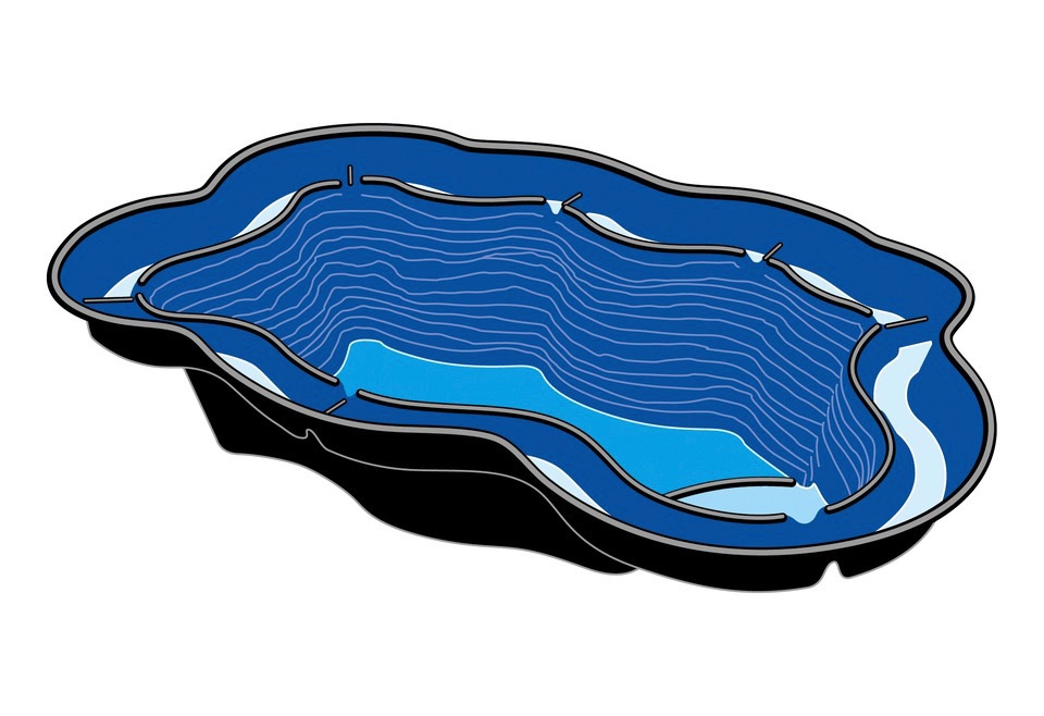 Ubbink Fertigteich "Iris SIII" günstig online kaufen