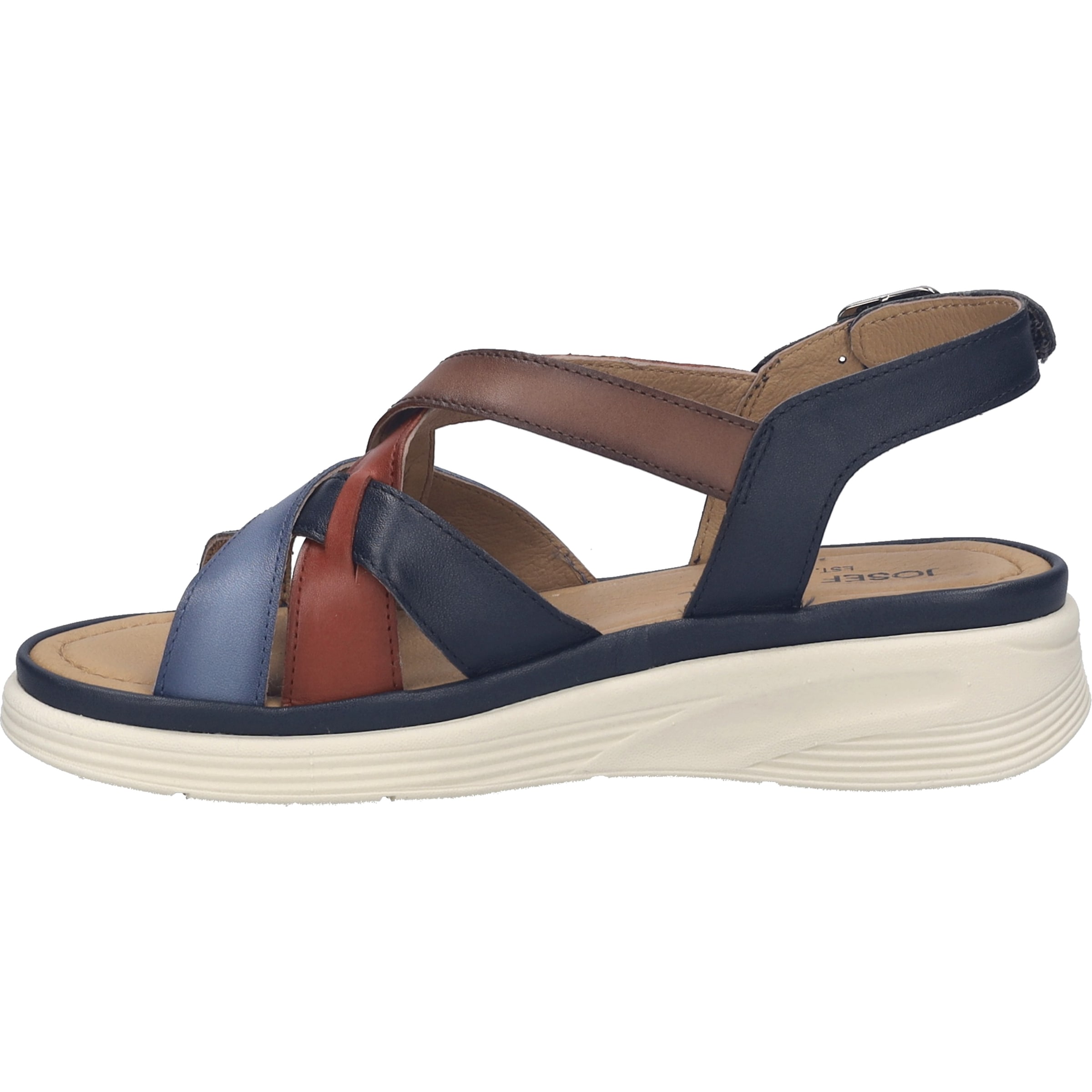 Josef Seibel Sandale »Sevran 07, slate blue-multi«