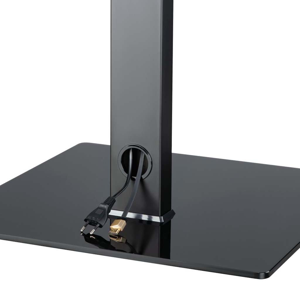 Hama TV-Standfuß »TV Standfuß, schwenkbar, höhenverstellbar, 165 cm, 65 Zoll, bis 40 kg«, bis 165 cm Zoll