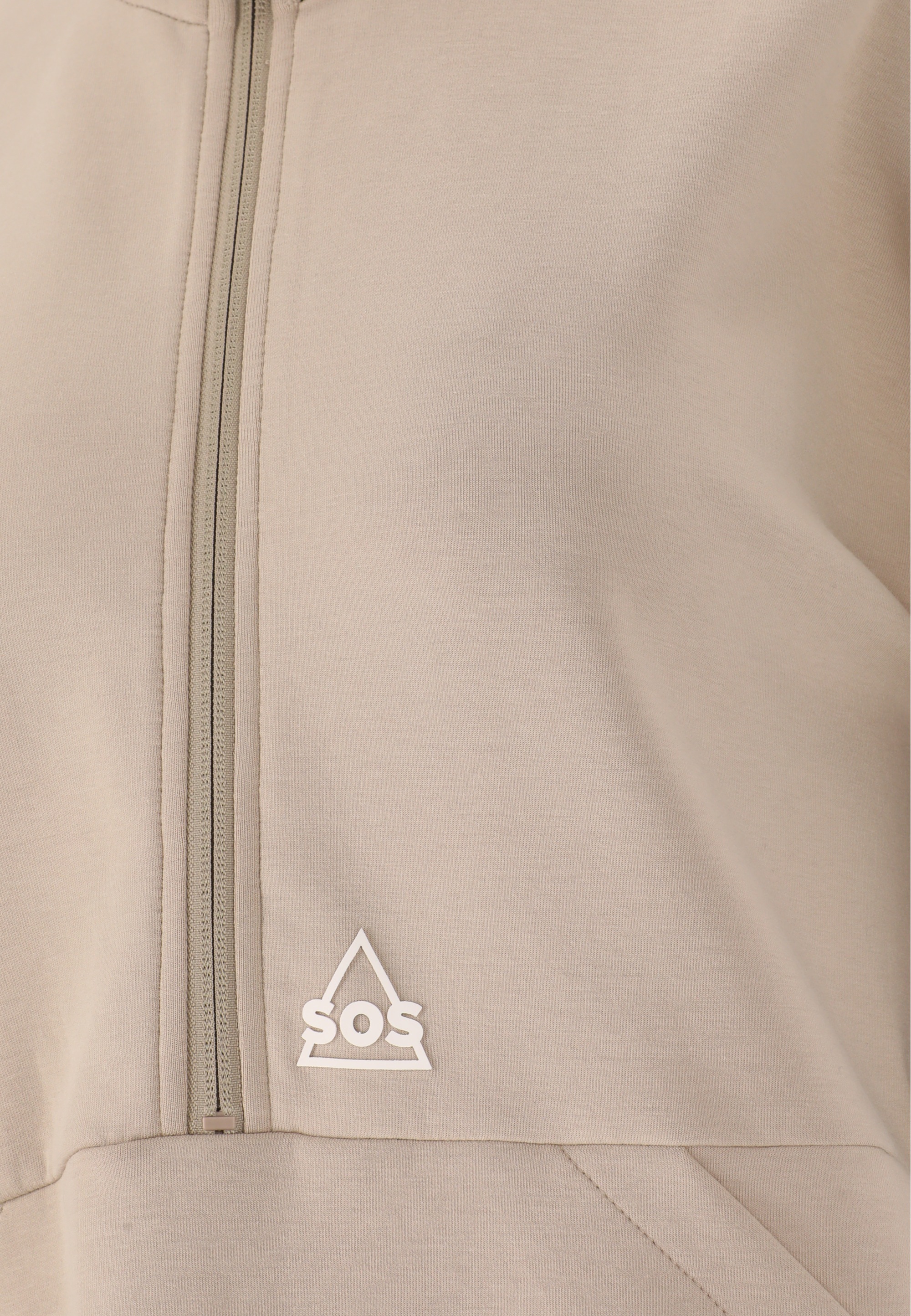 SOS Fleeceshirt »Kakadu«, (1 tlg.), in sportlichem Design