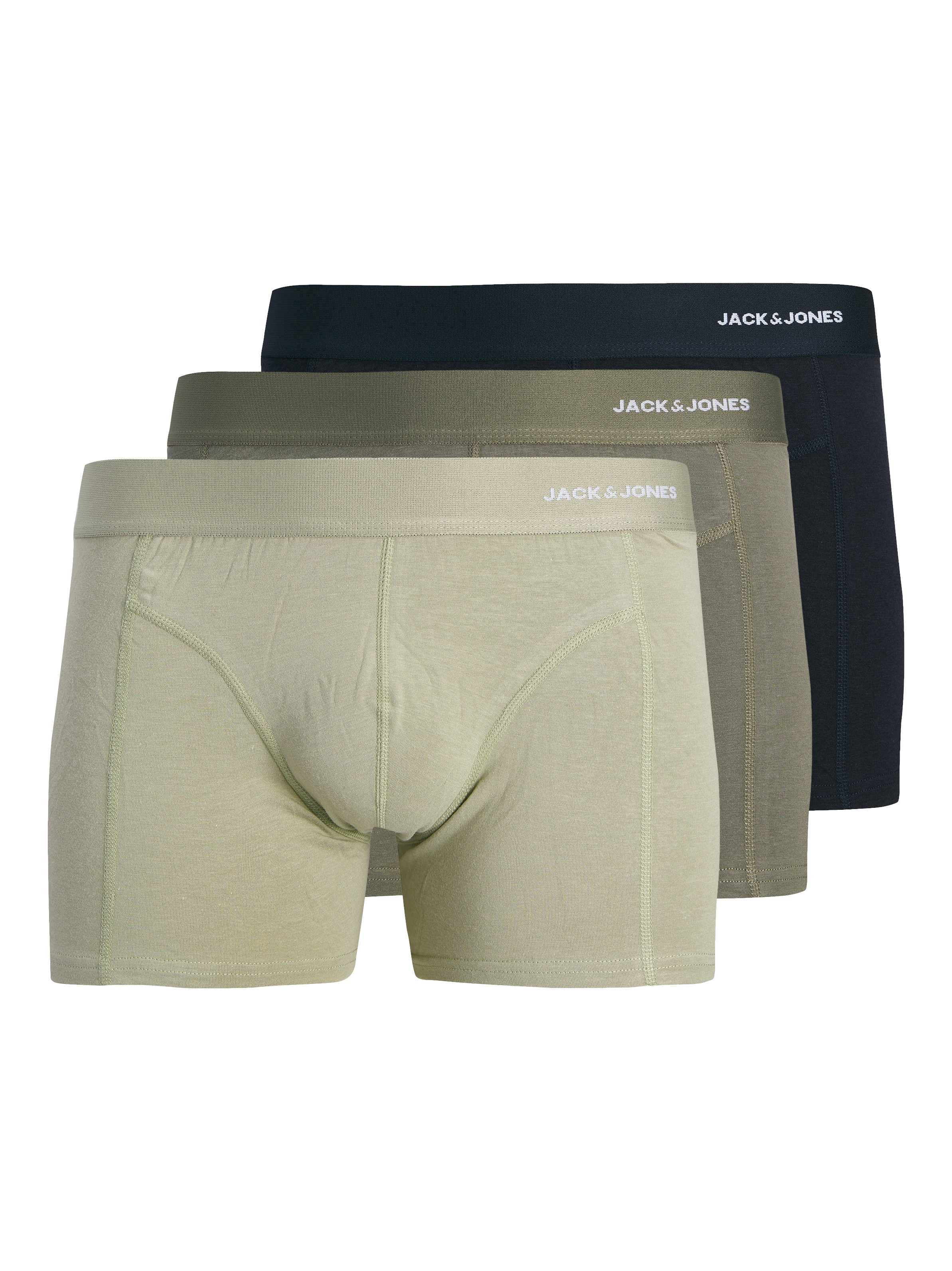 Jack & Jones Trunk "Jacgabriel Bamboo Trunks 3 Pack Sn" Packung, 3 Stk.