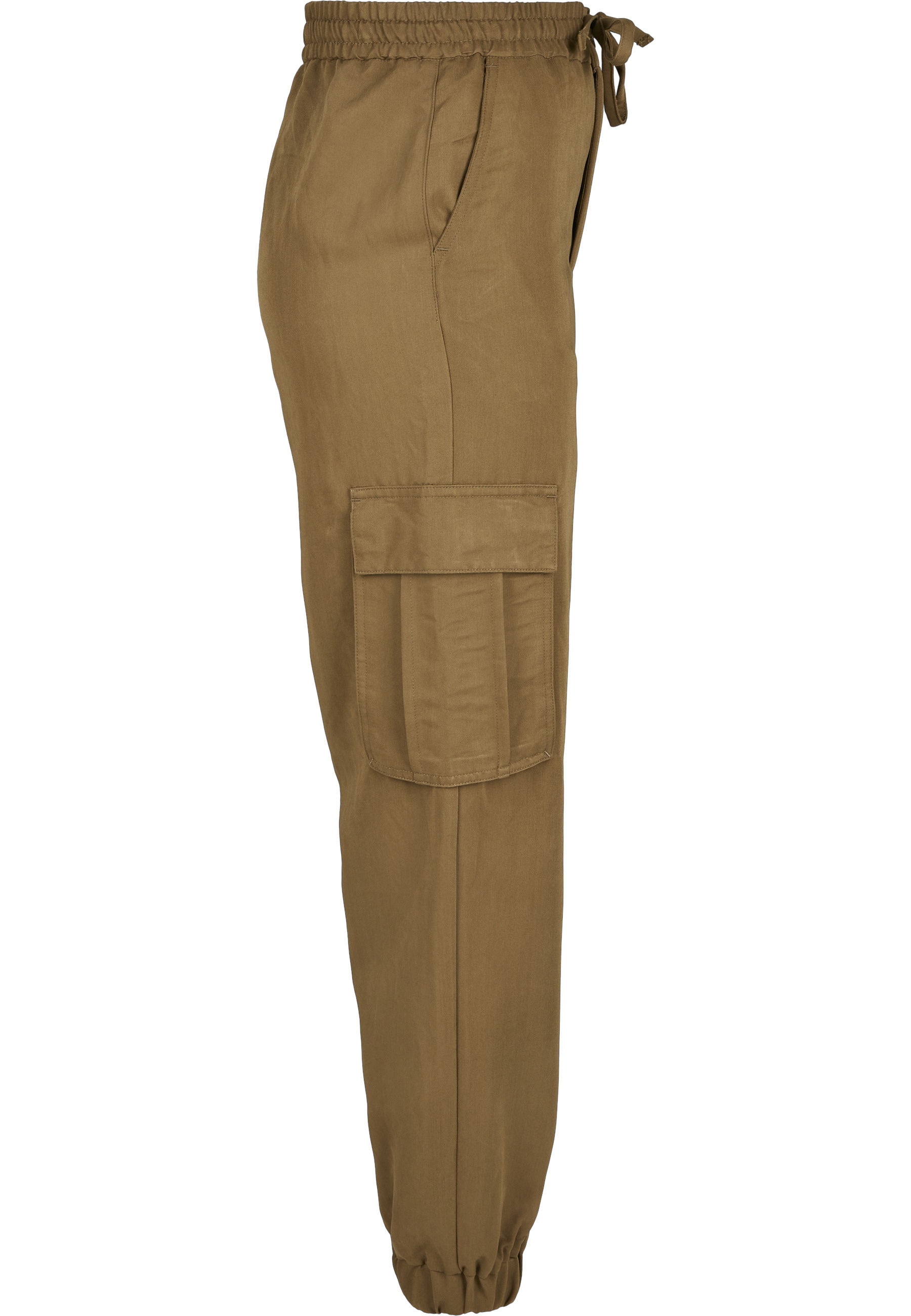 URBAN CLASSICS Cargohose »Urban Classics Damen Ladies Viscose Twill Cargo Pants«