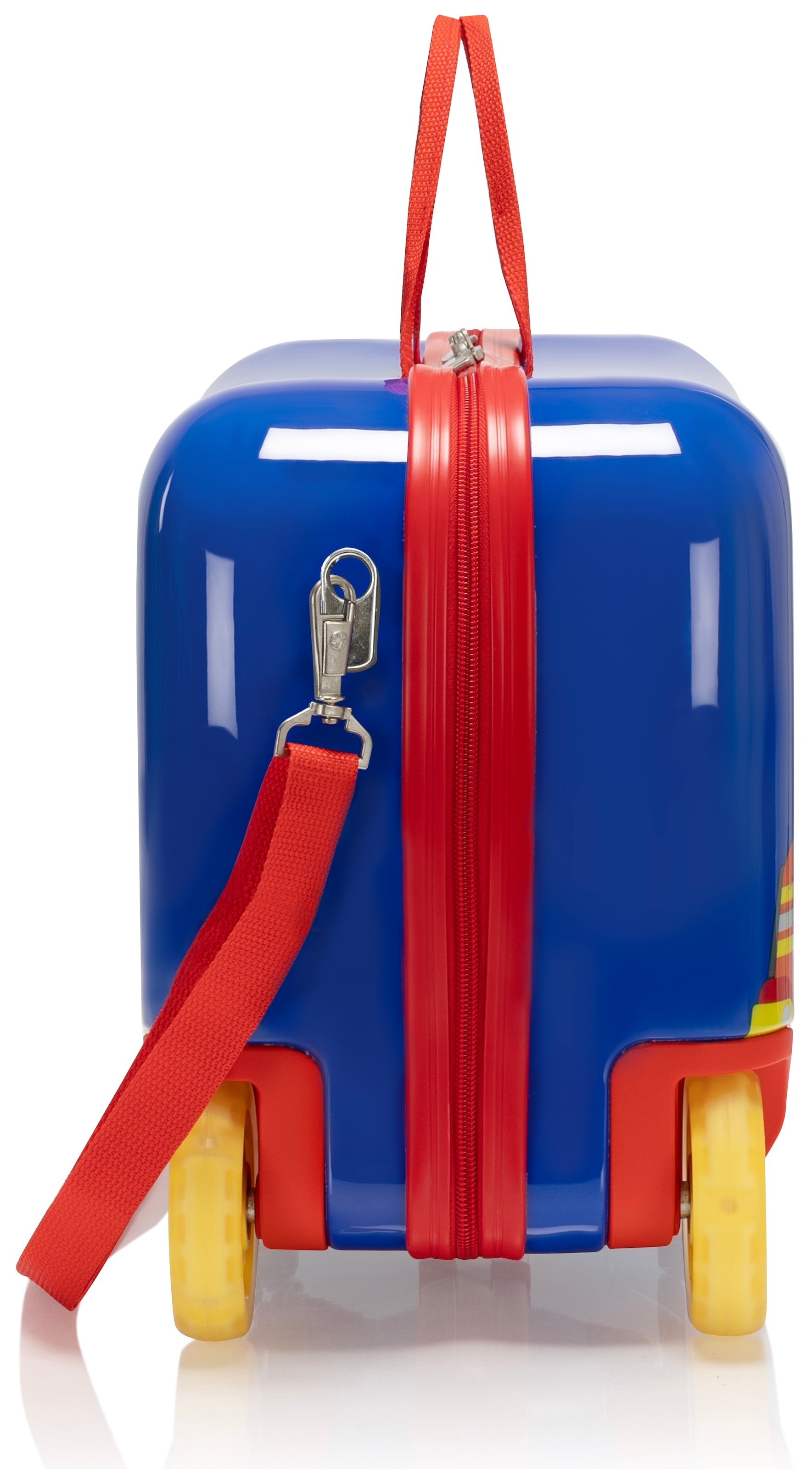 Heys Kinderkoffer »Kinderkoffer Heys Kids Ride-On Luggage«, 4 Rollen, Kindertrolley, Kinder Reisegepäck, Feuerwehrauto, Handgepäck