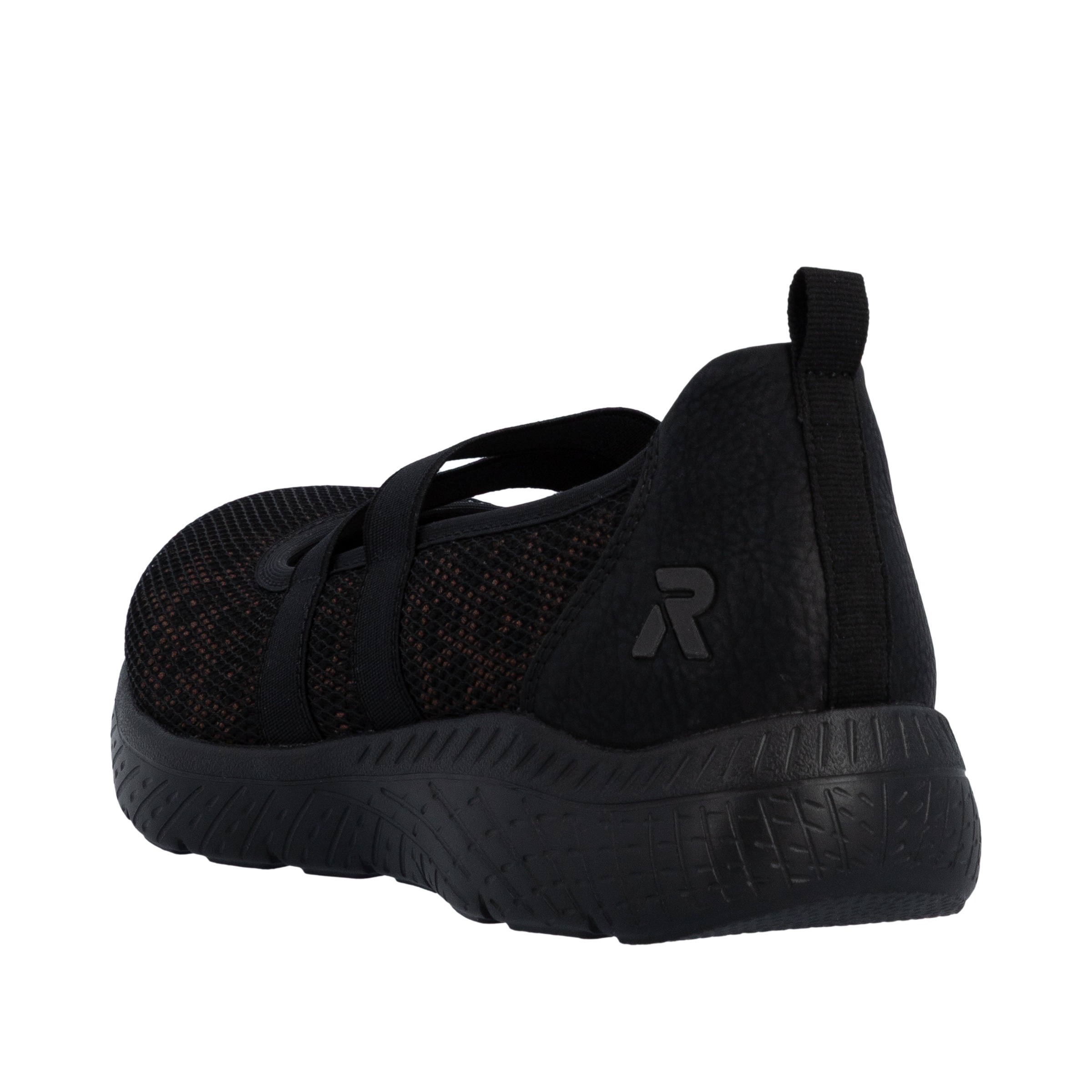 Rieker Ballerina Slipper, Schlupfschuh mit Stretchbänder günstig online kaufen