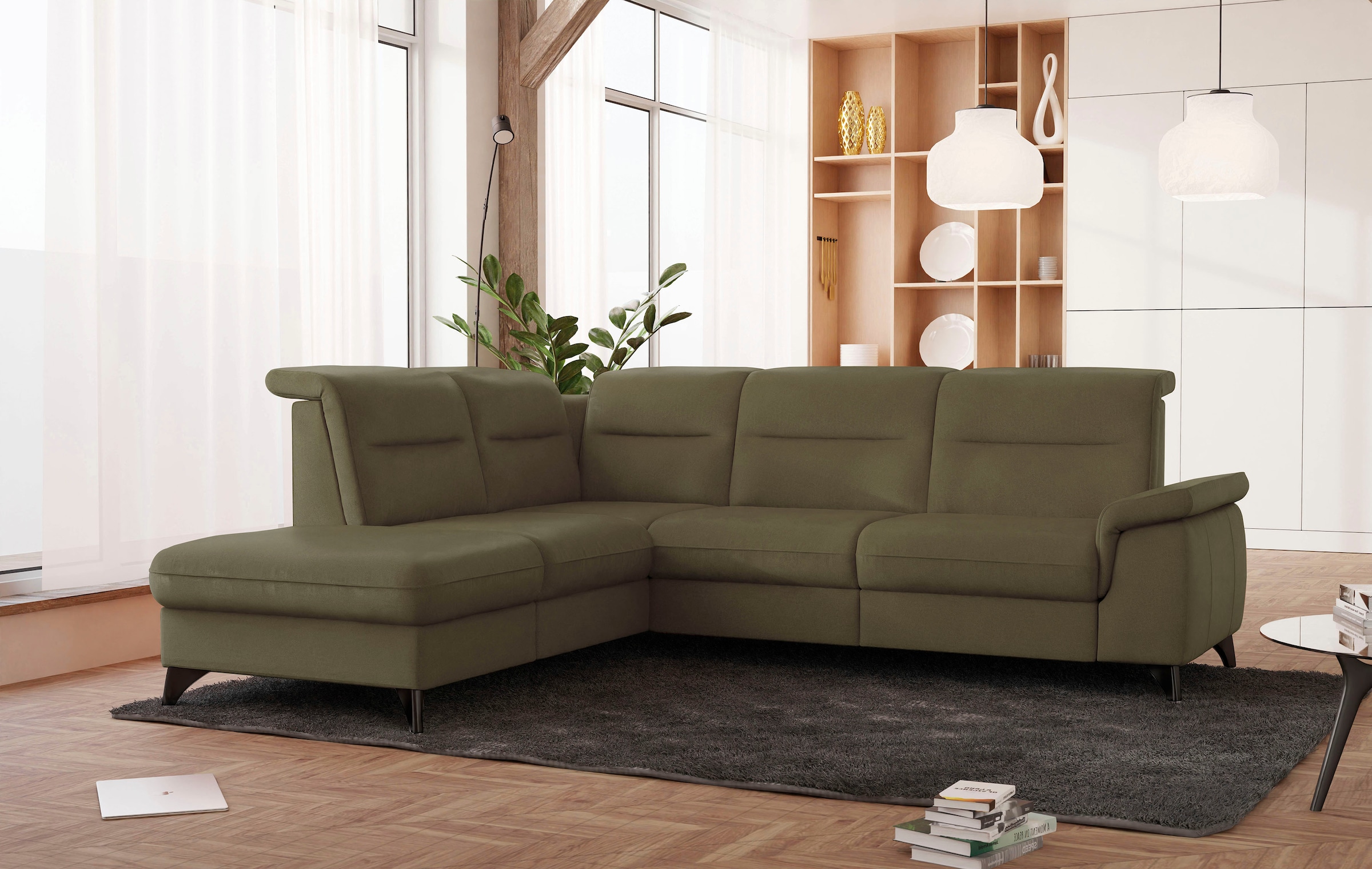 sit&more Ecksofa "Astoria L-Form" wahlweise mit motorischer Relaxfunktion günstig online kaufen