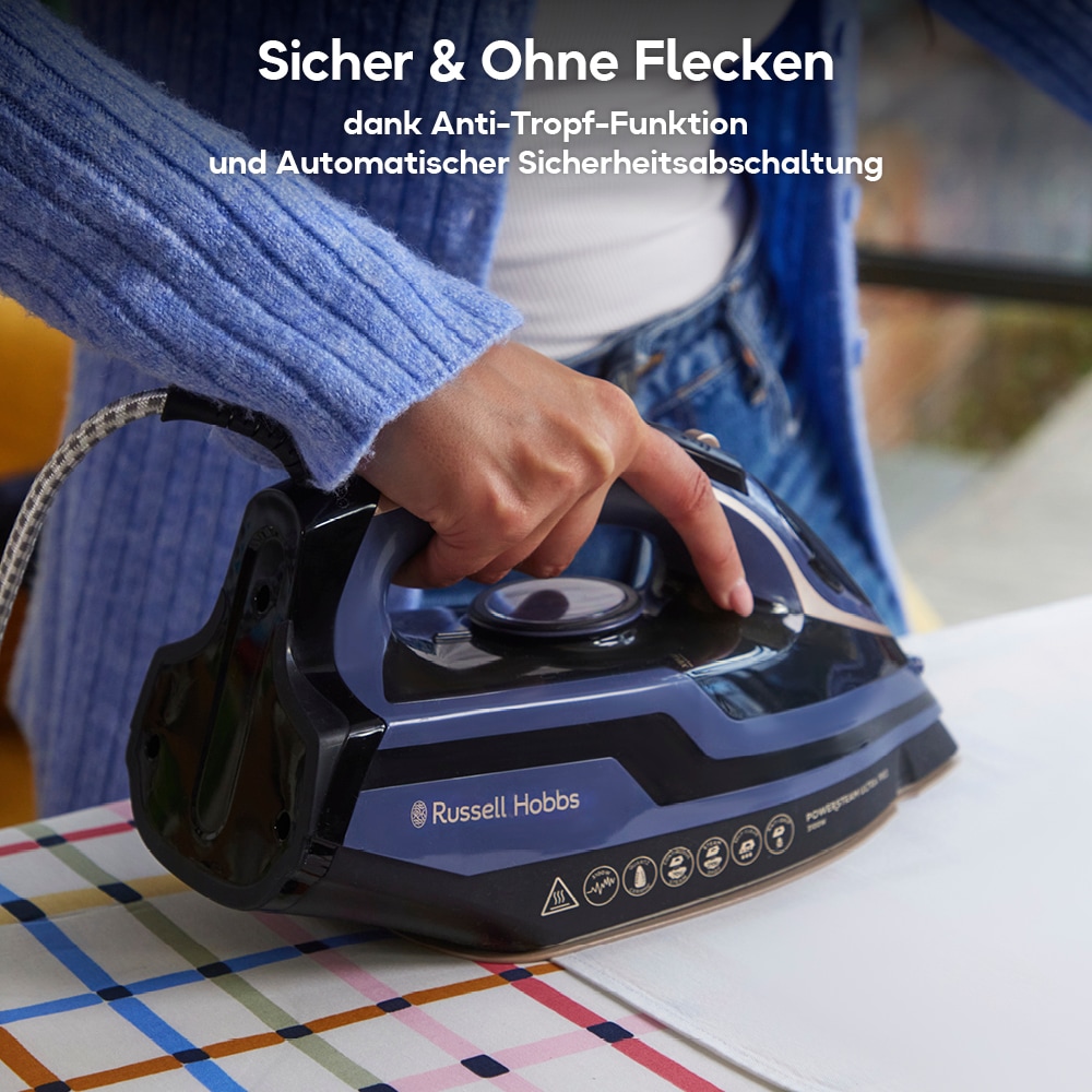 RUSSELL HOBBS Dampfbügeleisen »28630-56, Selbstreinigung« 3100 W Keramik-Bügelsohle, 70g/min , 210g/ min Dampfstoß,
