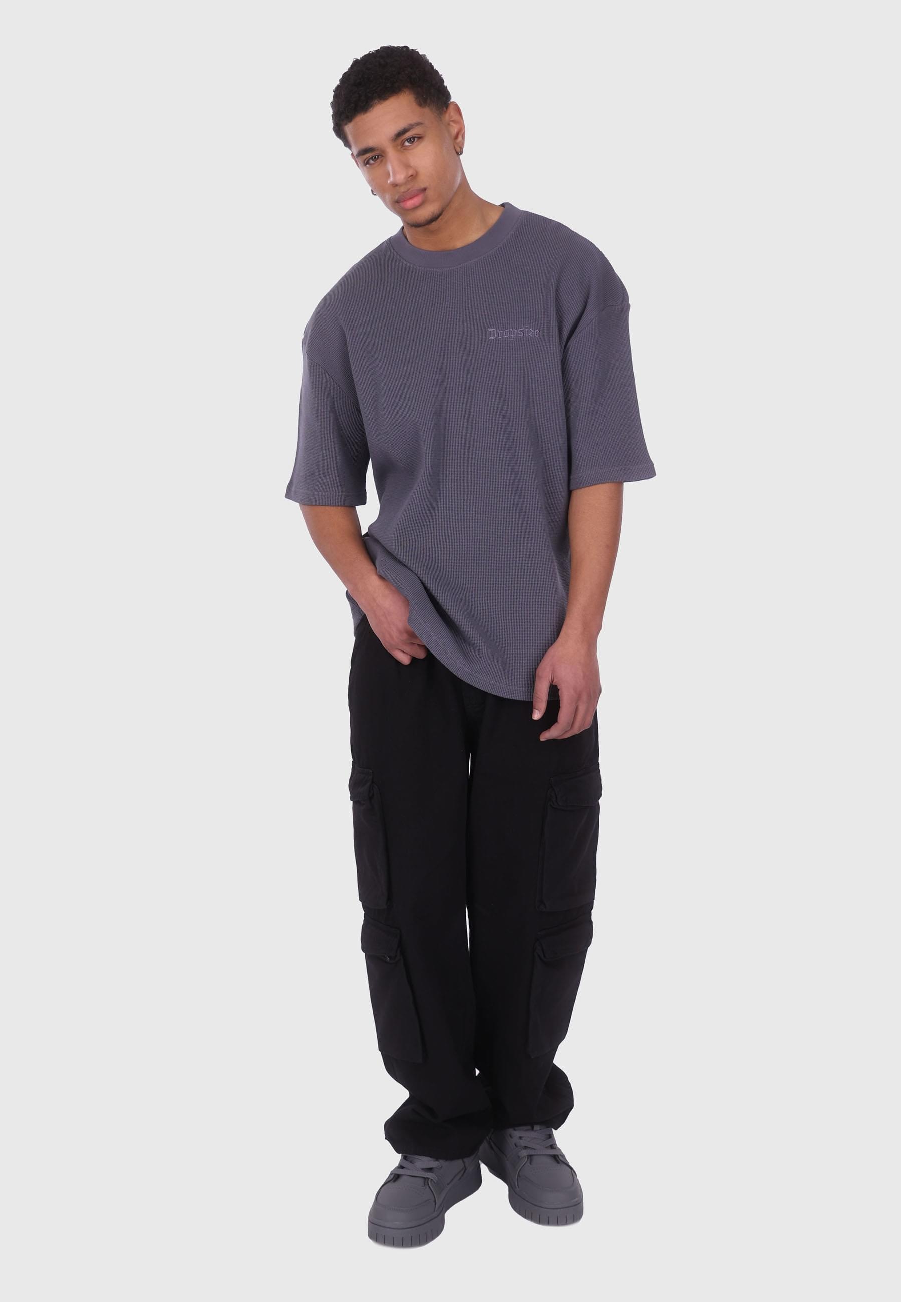 Dropsize T-Shirt »Dropsize WAFFLE SHIRT«, 1 Stk.
