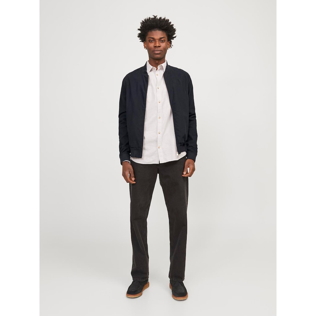 Jack & Jones Bomberjacke »JJESUMMER LINEN BOMBER SN«