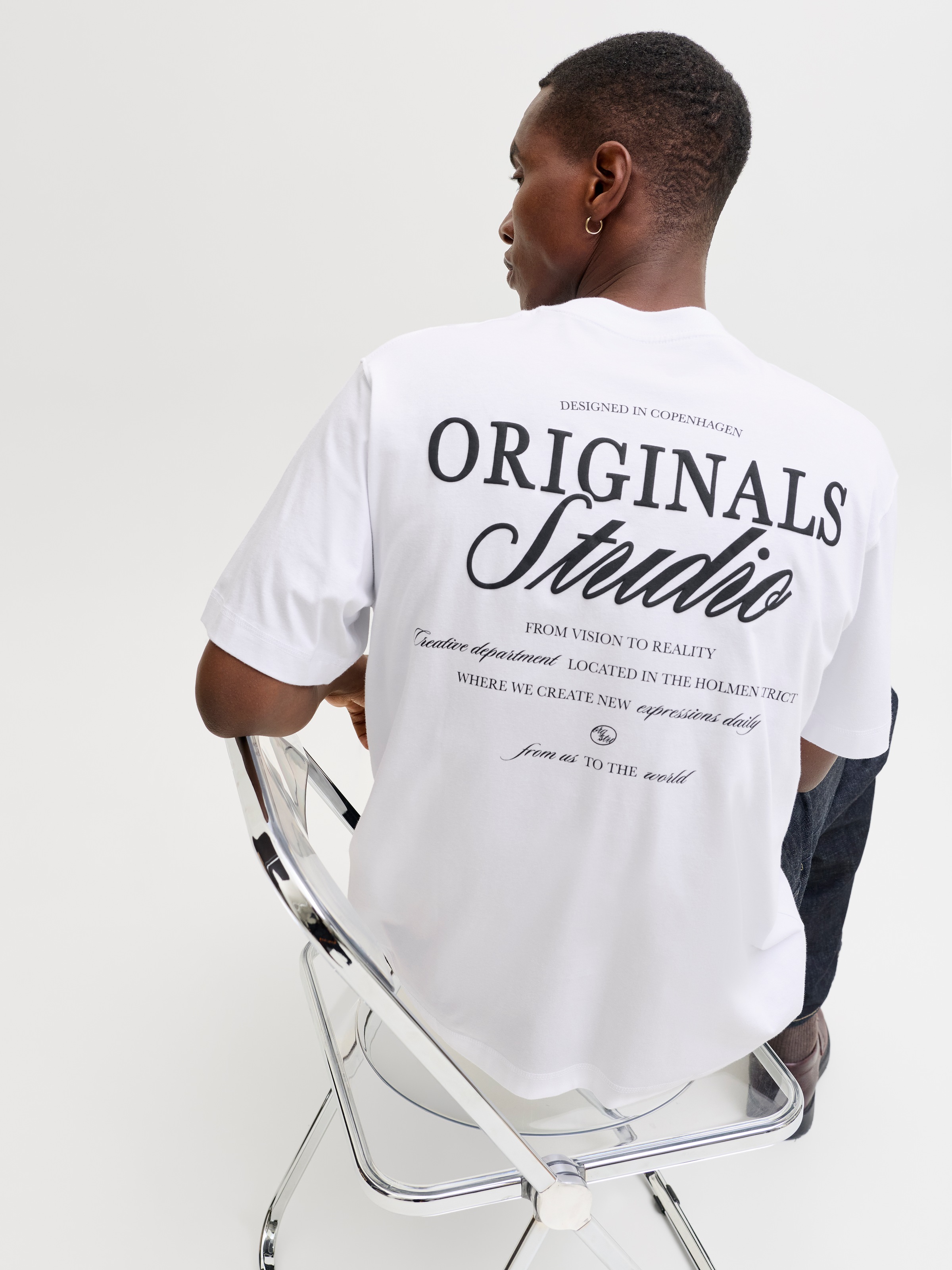 Jack & Jones Kurzarmshirt "JORNORREBRO TYPO TEE SS CREW NECK NOOS" Baumwoll günstig online kaufen