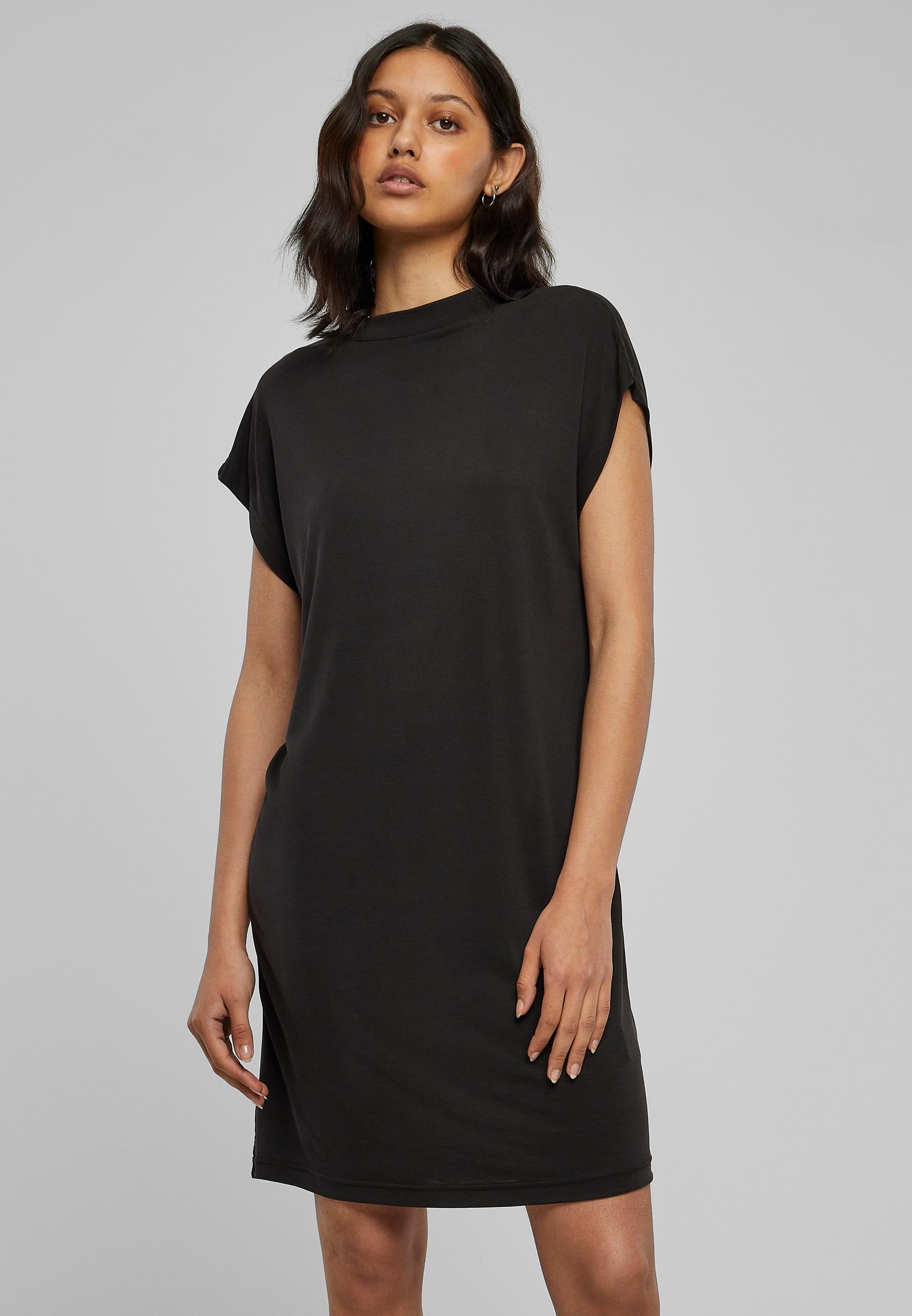 URBAN CLASSICS Shirtkleid »Urban Classics Damen Ladies Modal Dress«, (1 tlg.)