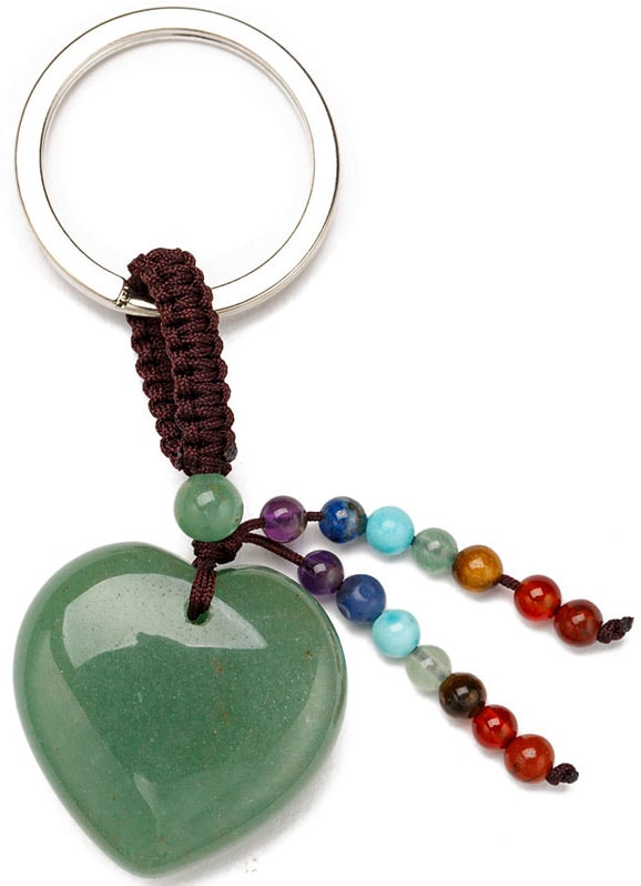 Firetti Schlüsselanhänger "Schmuck Geschenk Herz" mit Edelsteinen günstig online kaufen