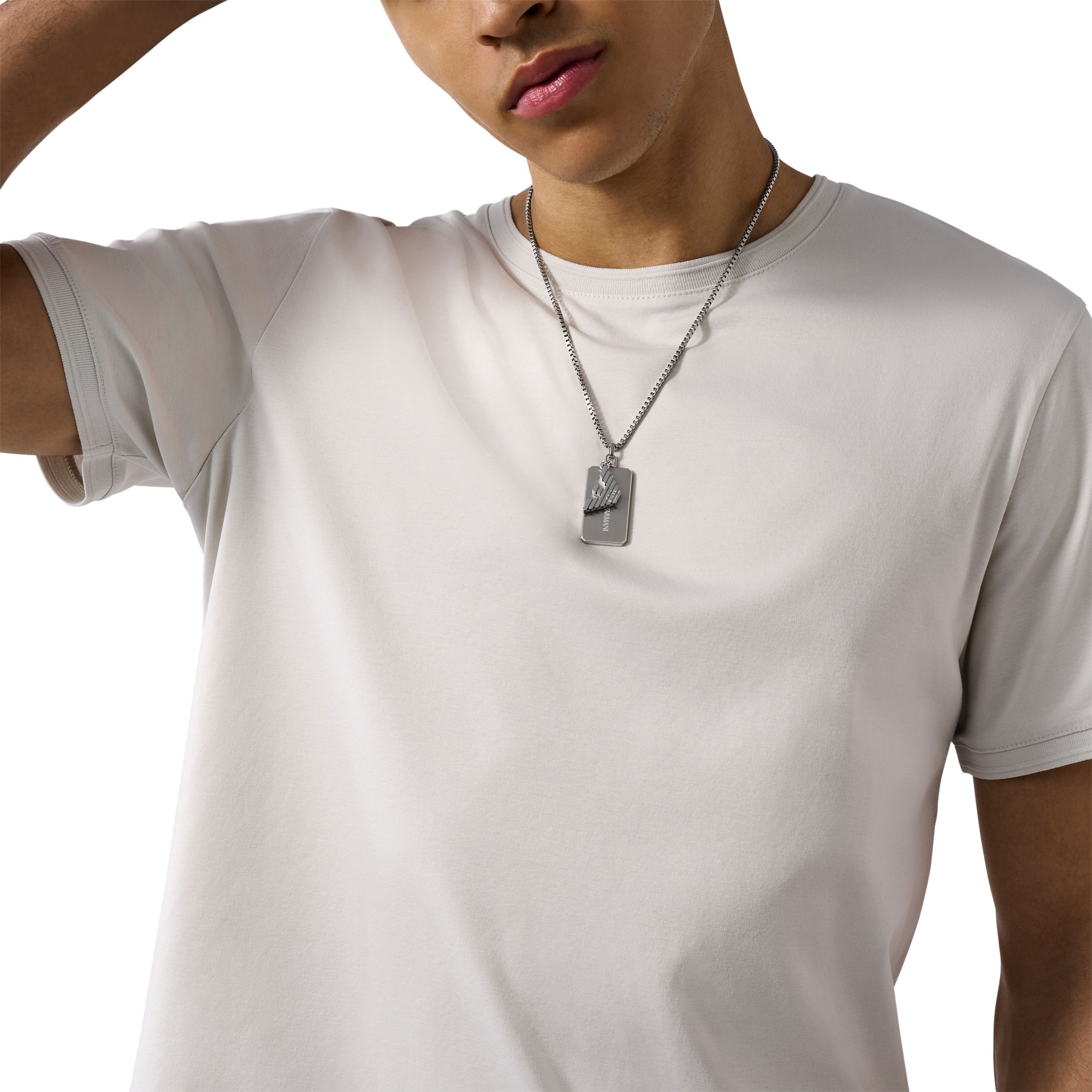 Emporio Armani Kette mit Anhänger »Schmuck Geschenk Edelstahl, EGS3167040«