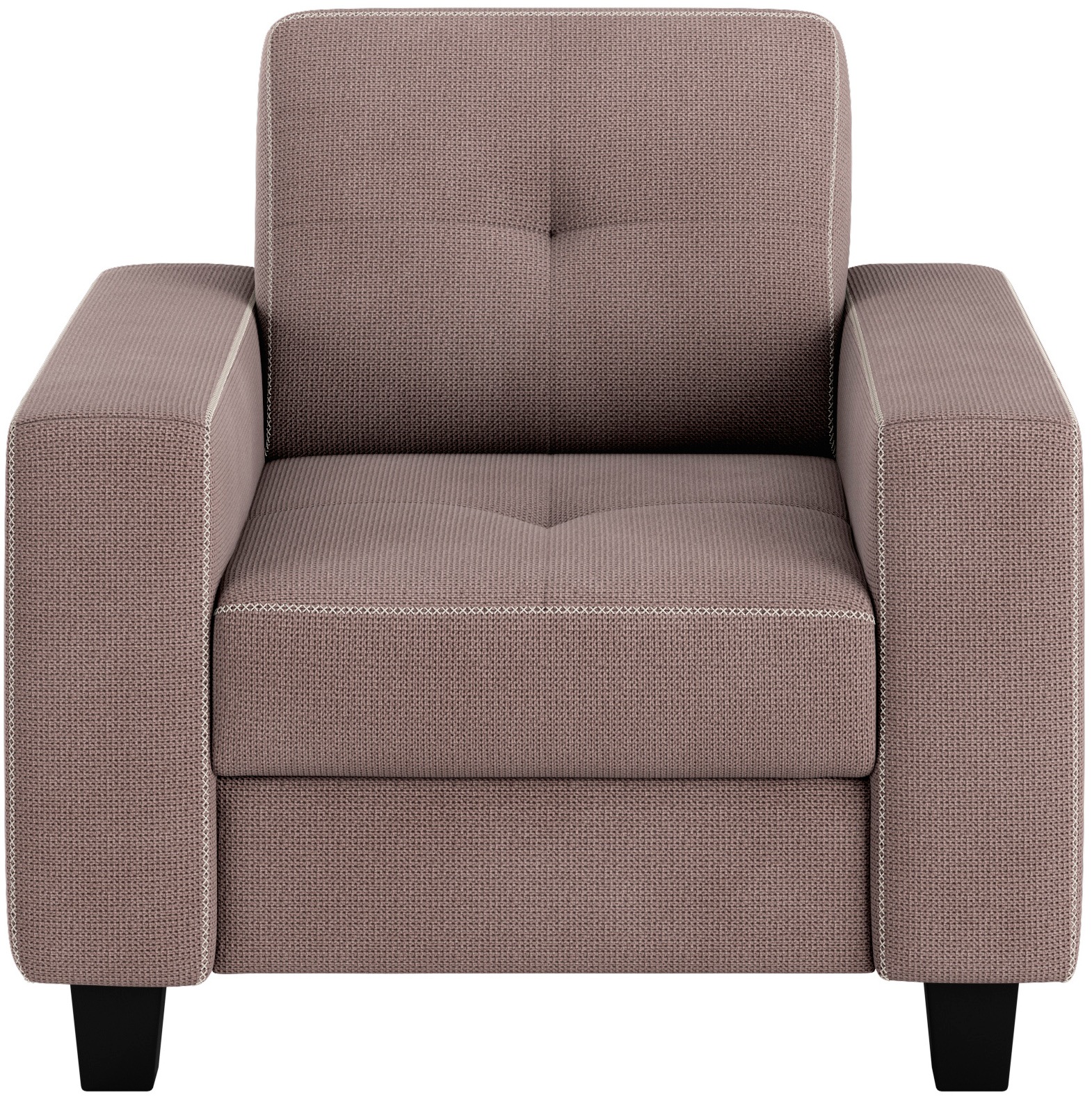 Home affaire Sessel "Varese" Kreuznaht in beige günstig online kaufen