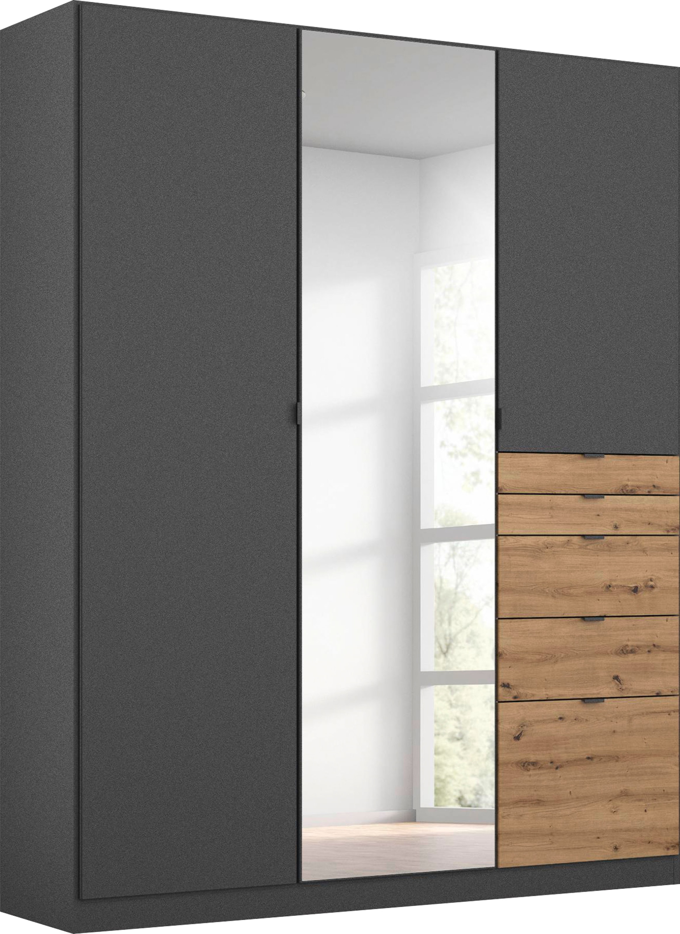 rauch Drehtürenschrank "Kleiderschrank Schrank Garderobe Wäscheschrank Ankl günstig online kaufen