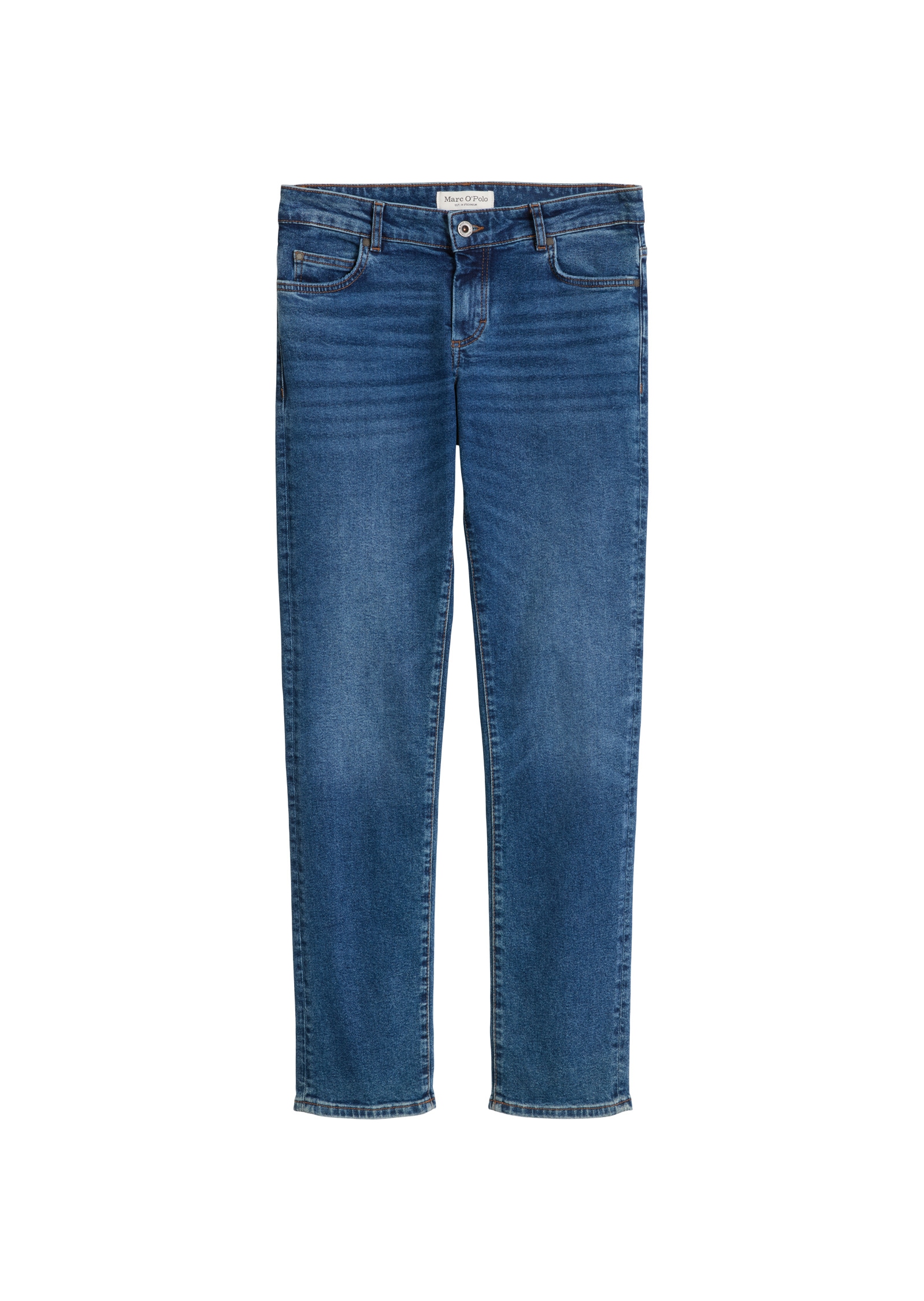 Marc O'Polo Straight-Jeans »aus Bio-Baumwolle-Mix«