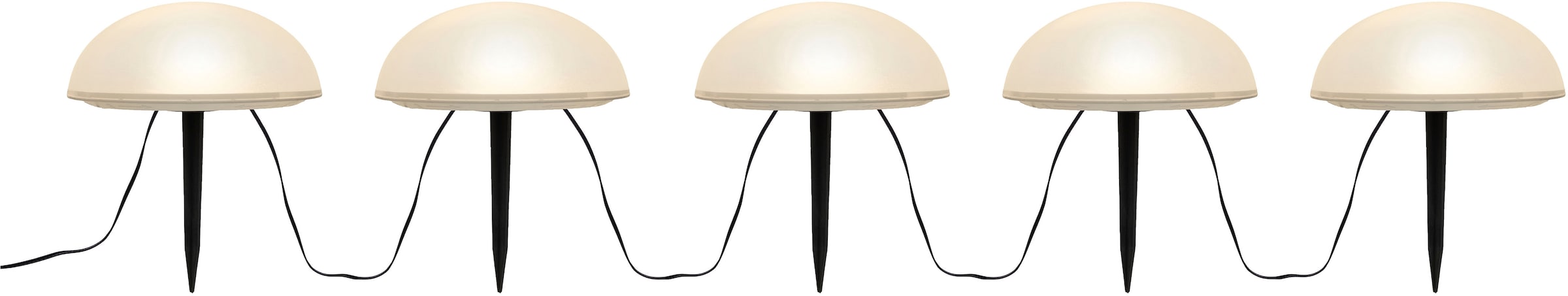 OTTO home LED Solarleuchte "Primala, LED-Solar Gartensteckerr, 5er Set, hal günstig online kaufen