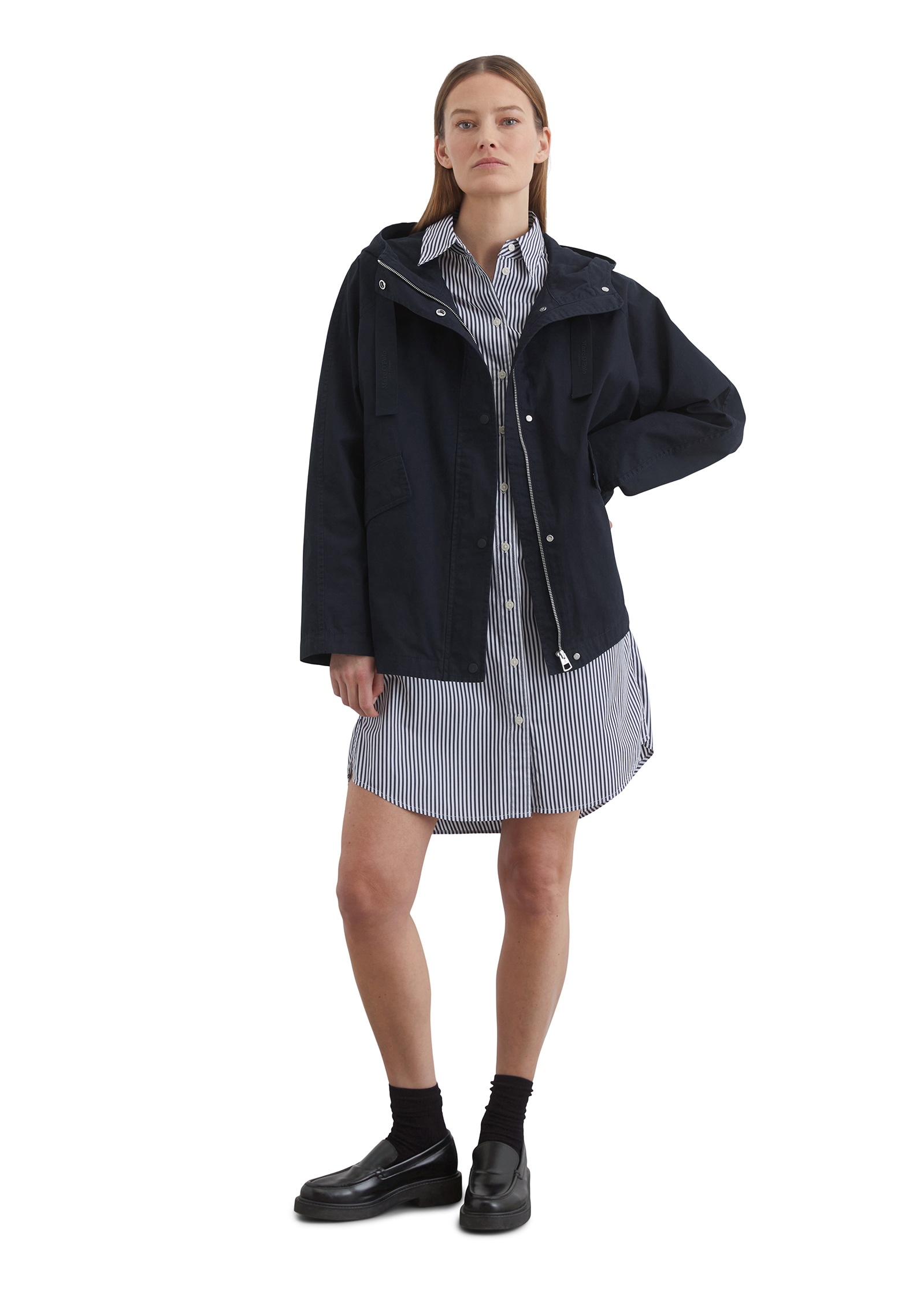 Marc O'Polo Outdoorjacke »aus Organic Cotton-Twill«