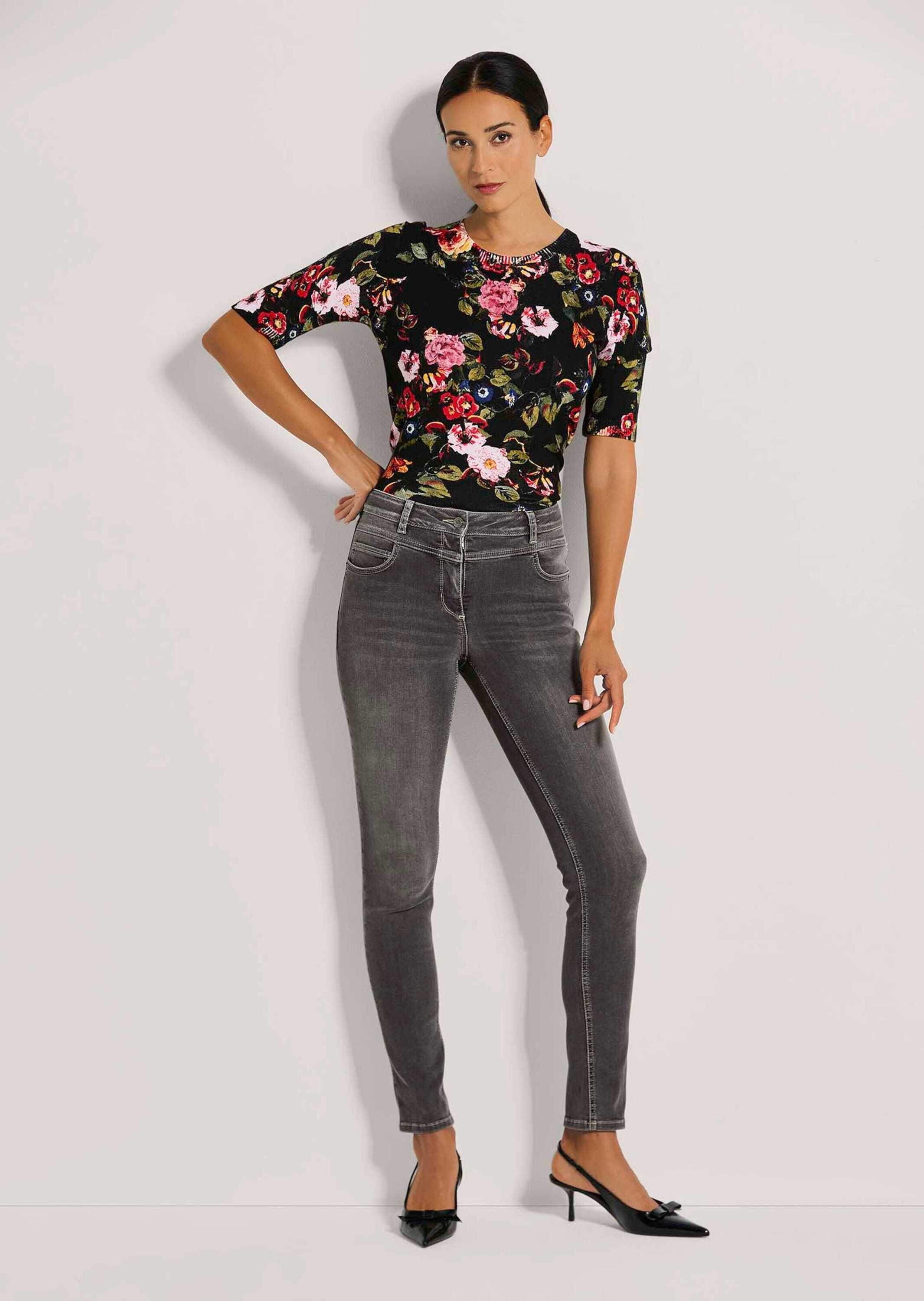 MADELEINE Regular-fit-Jeans "Jeans Schlanke Five-Pocket-Jeans" günstig online kaufen