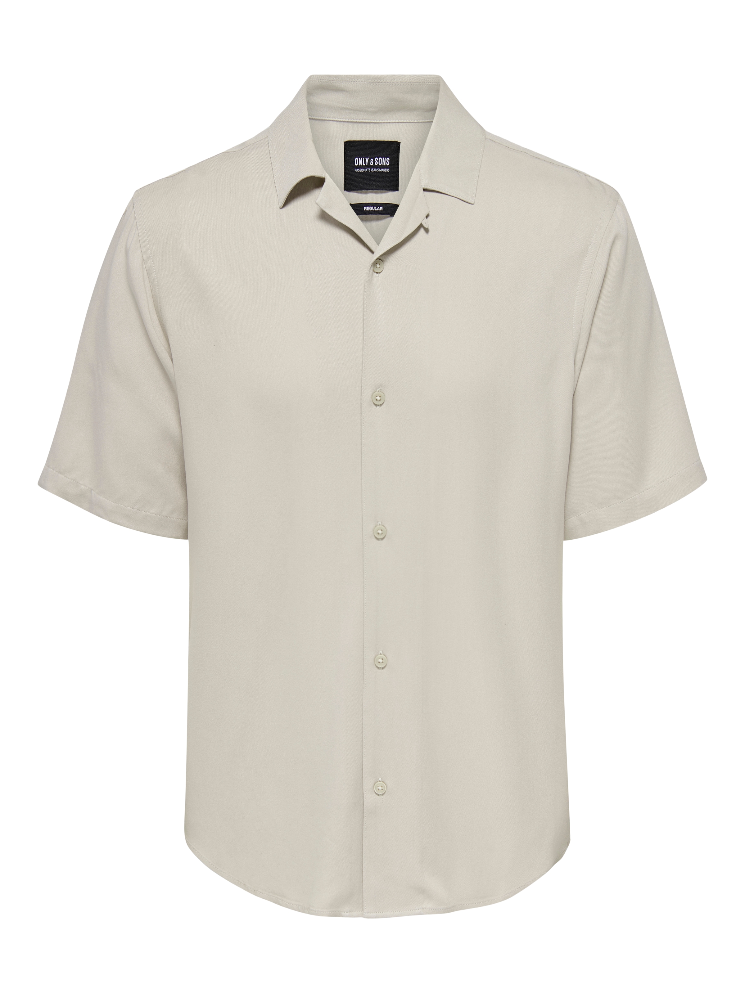 ONLY & SONS Kurzarmhemd »ONSDASH LIFE REG VISC RES SS SHIRT«