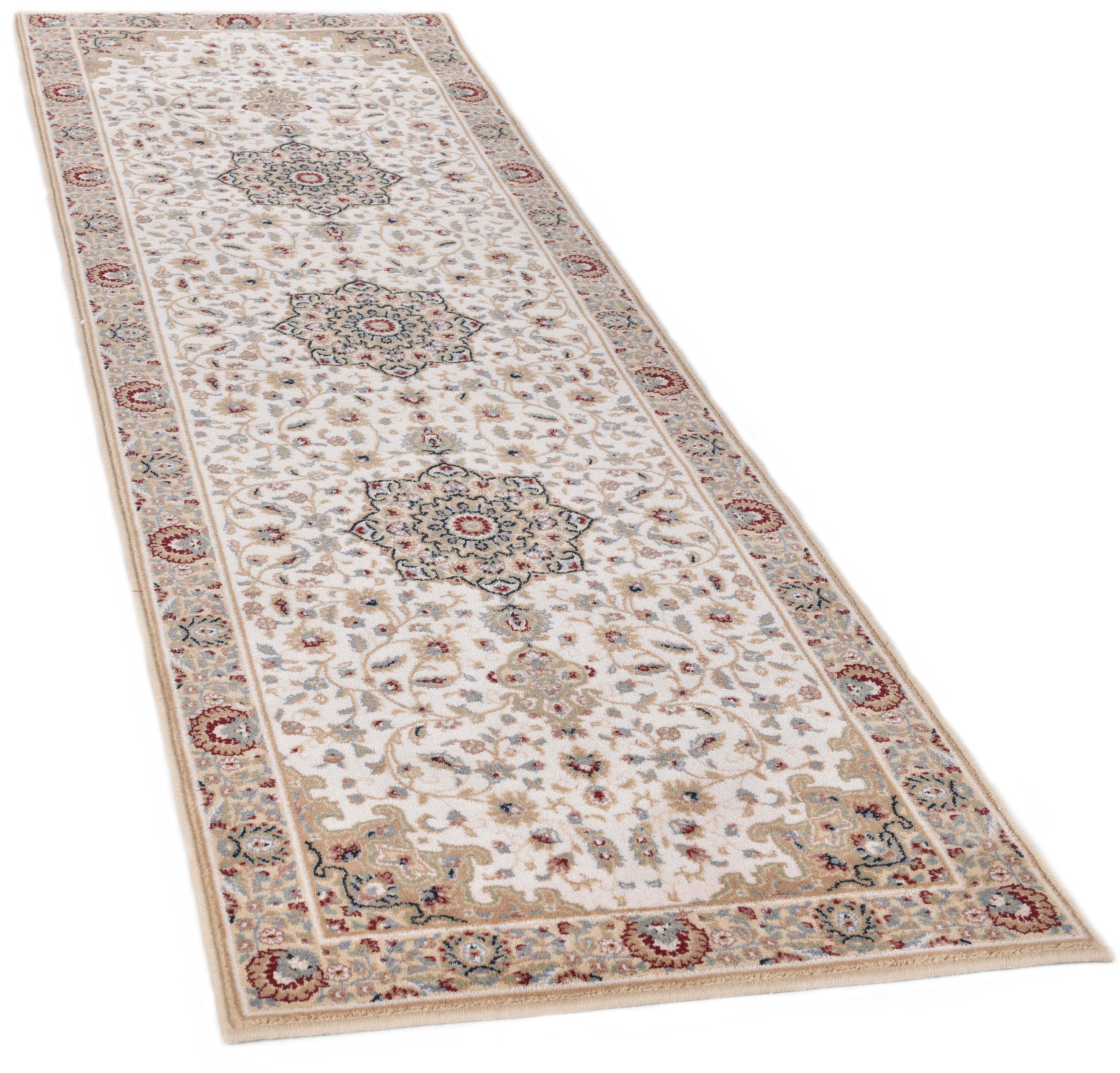 THEKO Wollteppich "Dolna - 859" rechteckig 10 mm Höhe Kurzflor, reine Wolle, Orient-Optik