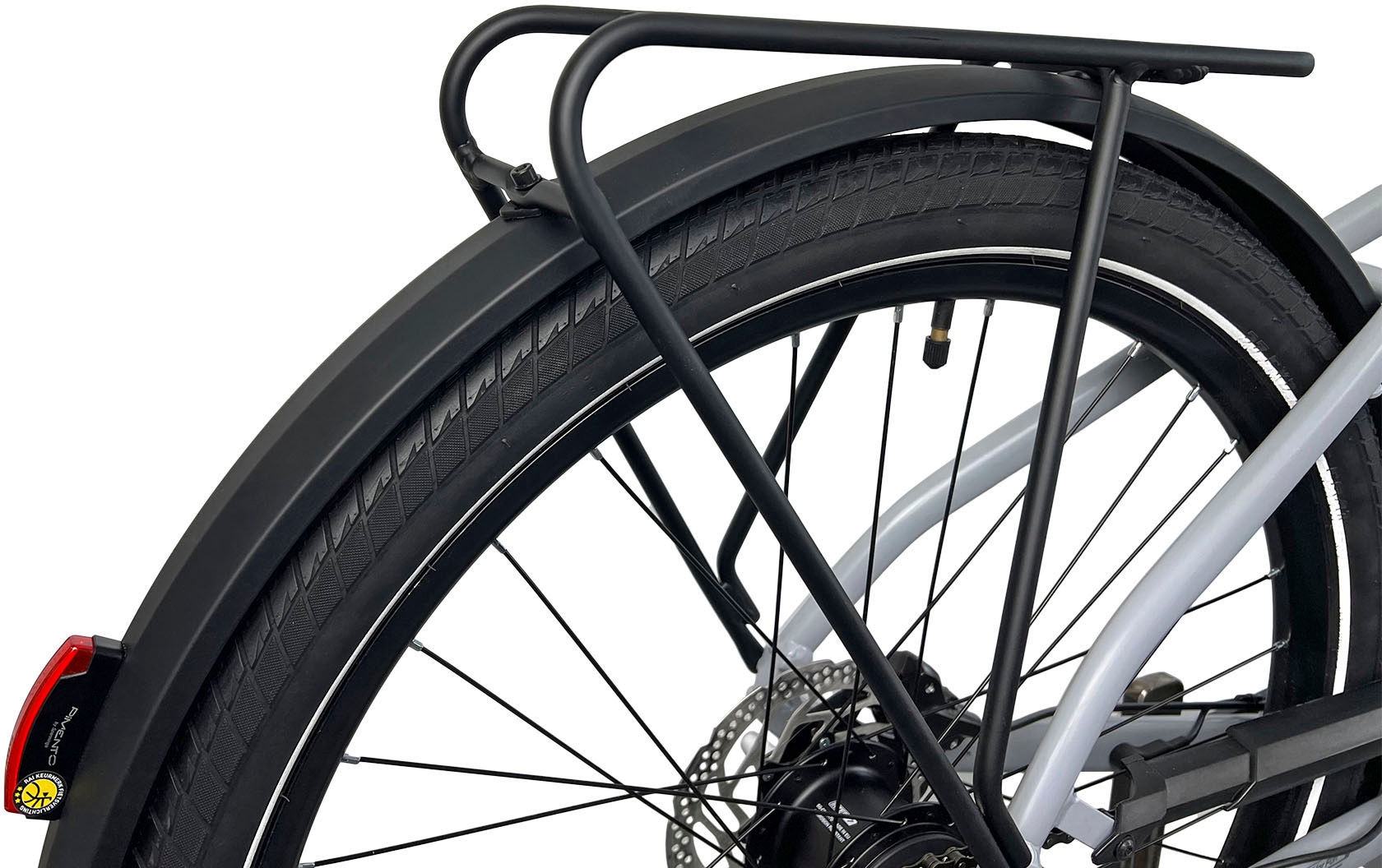 LLobe »CityVenture E-Bike 27,5" Ontario MM, grau« 7 Gang Nabenschaltung Mittelmotor 250 W