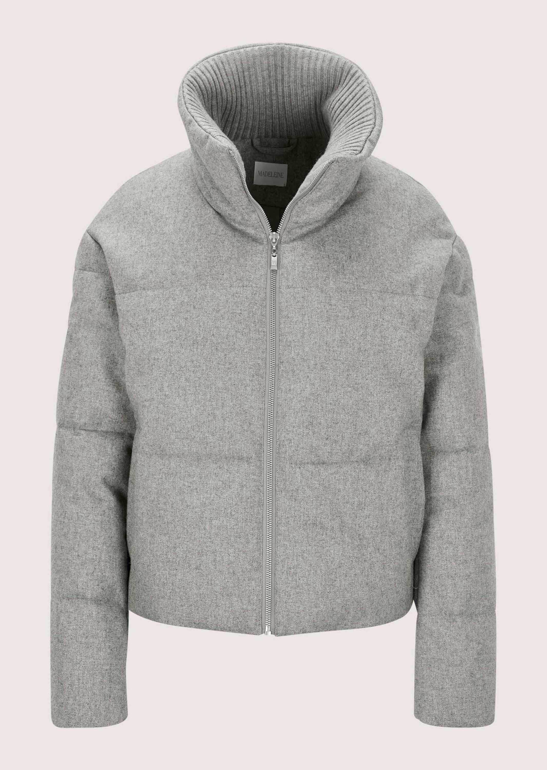 MADELEINE Kurzjacke "Steppjacke Urbaner Chic für kalte Tage" hoher Wollante günstig online kaufen