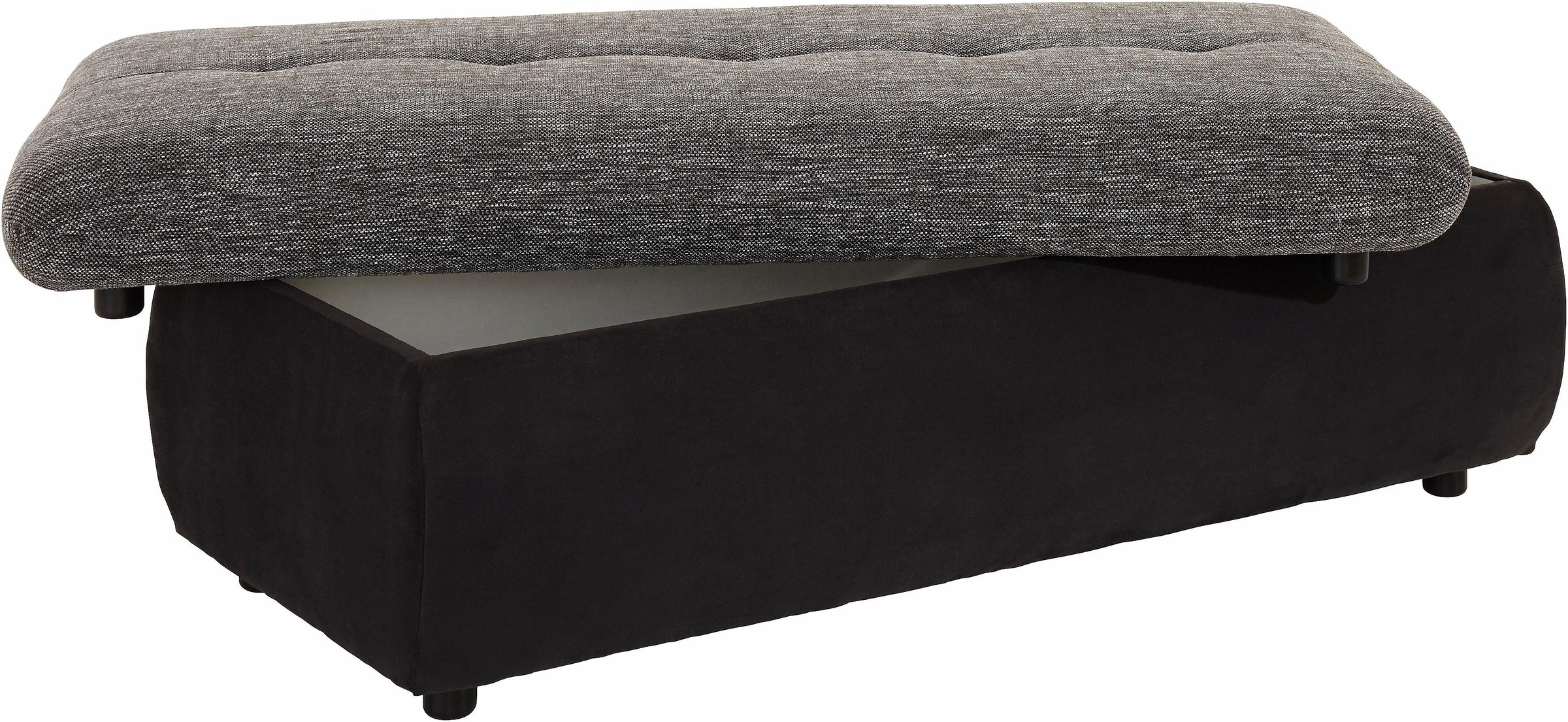 TRENDMANUFAKTUR Hocker, mit Stauraumfach
