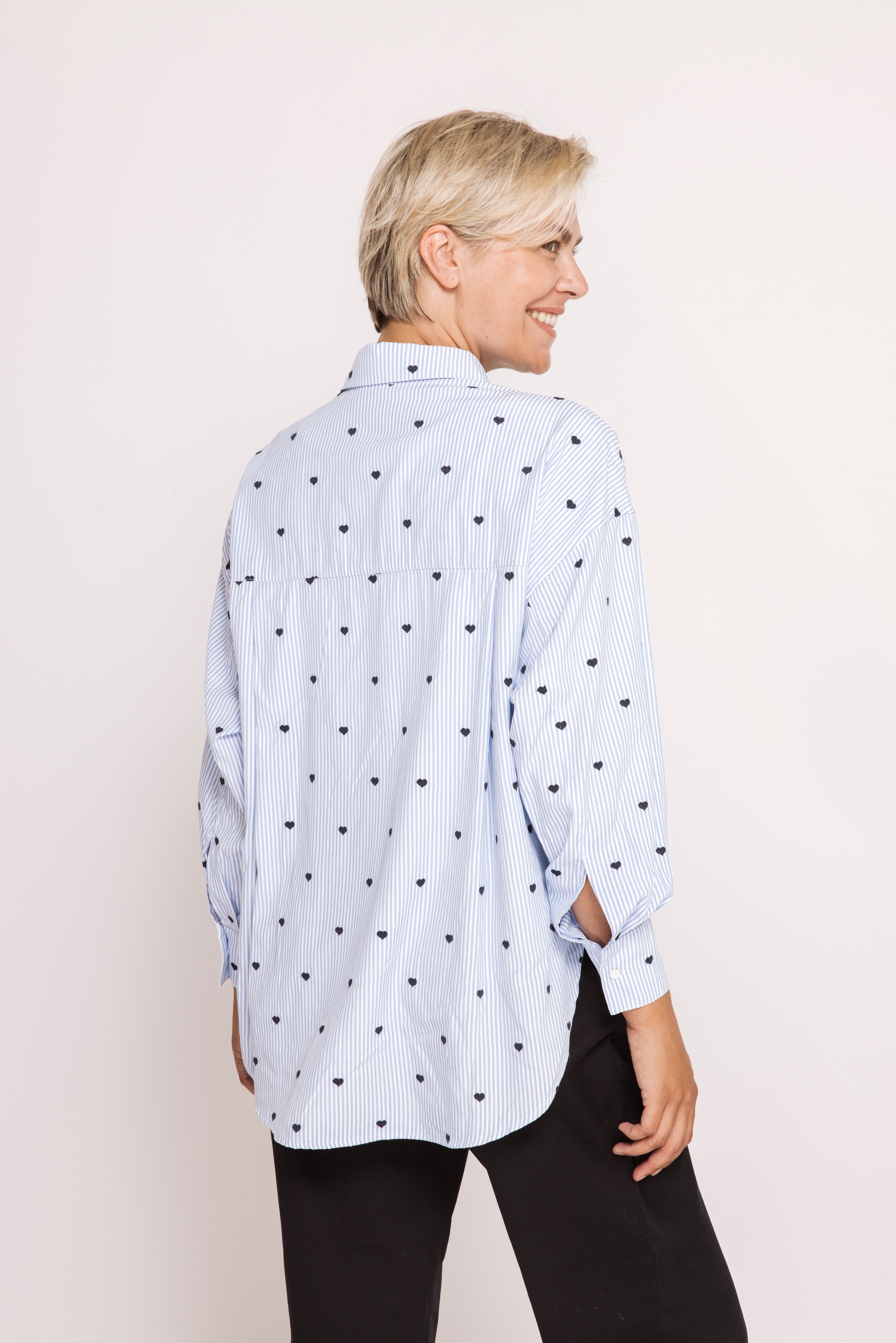 Zhrill Langarmbluse "ZHLUCY Ringelbluse mit Stickerei" im Ringellook und mi günstig online kaufen