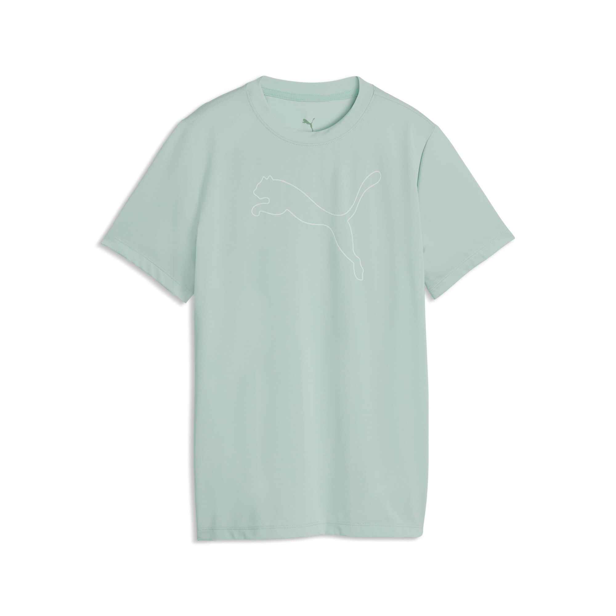 PUMA T-Shirt "TAD ESS CAT LOGO TEE G" mit Rundhalsausschnitt, kurzärmelig, sportlich