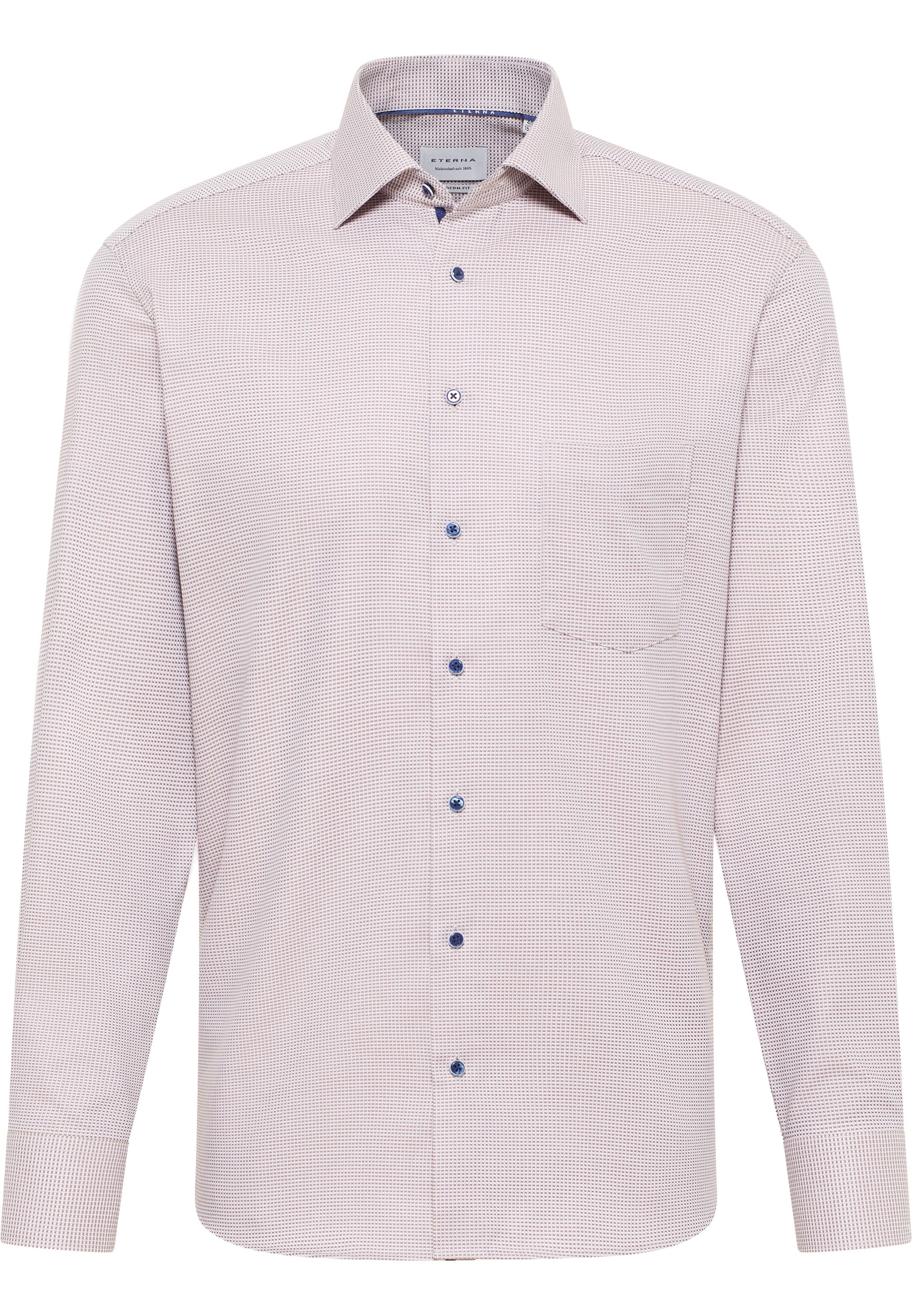 Eterna Langarmhemd »MODERN FIT«, NON IRON (bügelfrei)